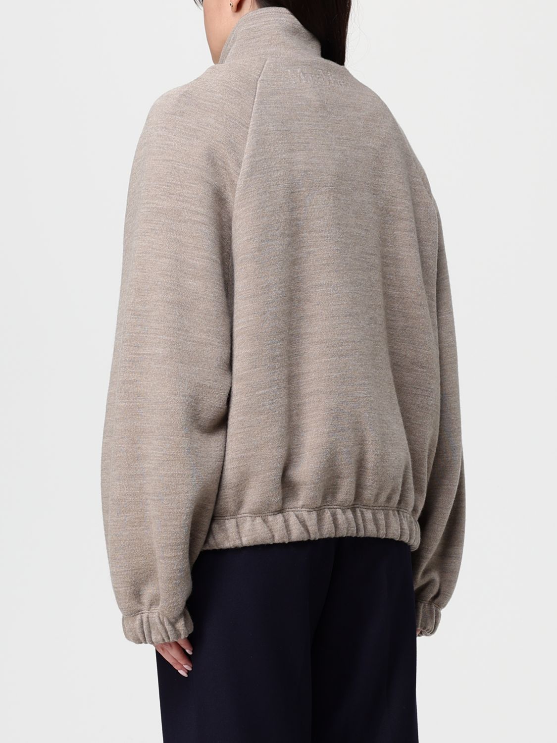 Max Mara Max Mara Sweatshirt Woman Beige Size S / US 4 / IT 40 - 2 Thumbnail