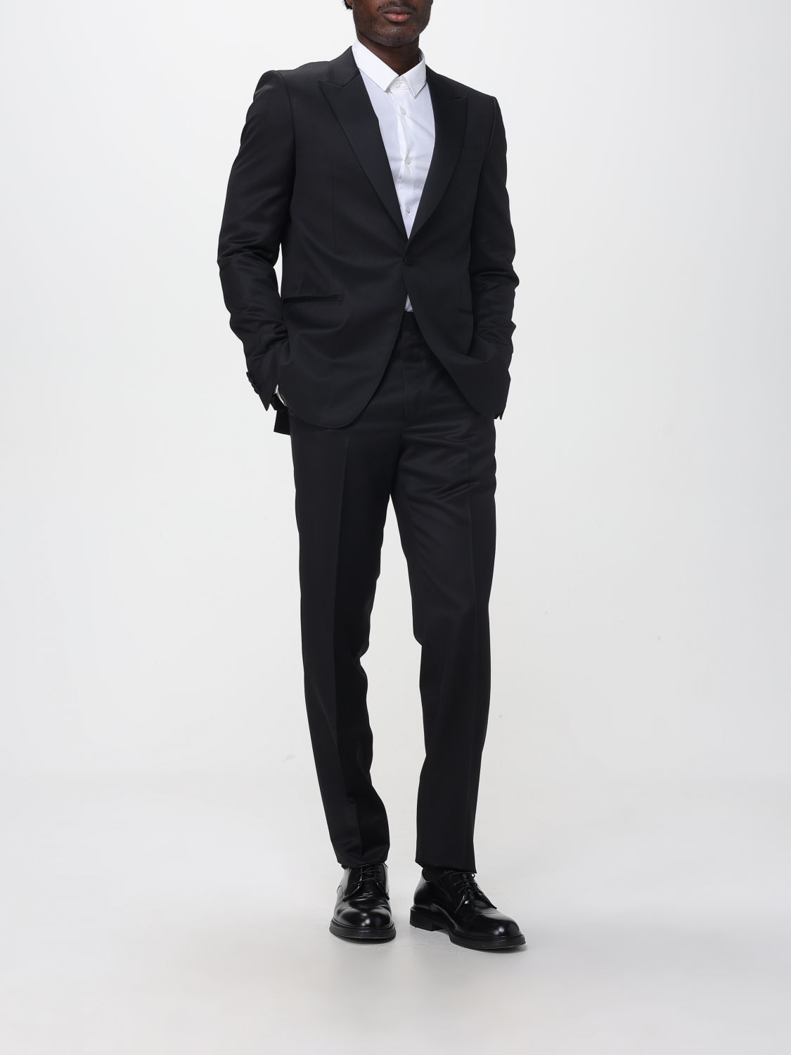 Ermenegildo Zegna Zegna Suit Men Black Size US M / EU 48-50 / 2 - 2 Thumbnail