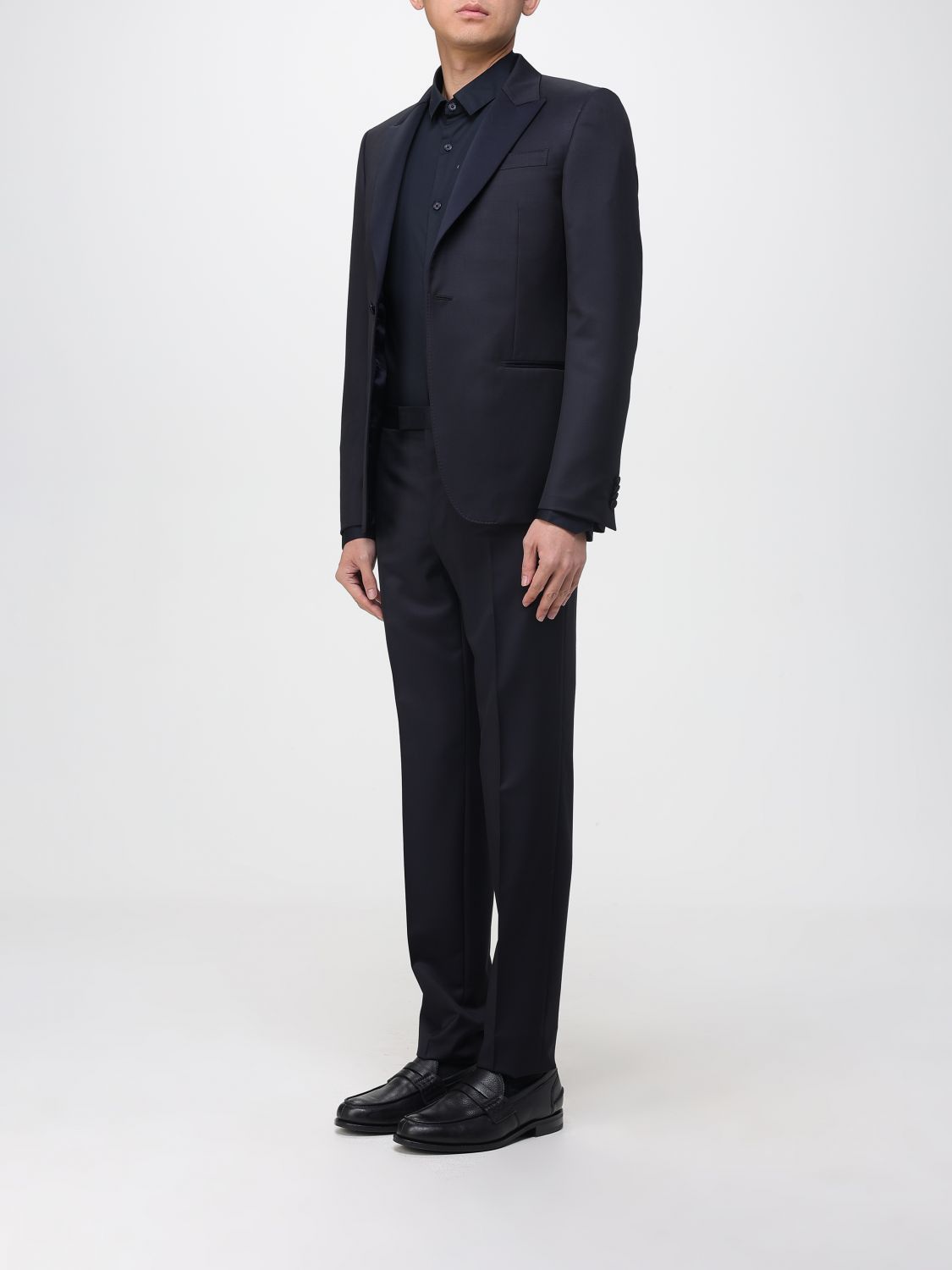 Ermenegildo Zegna Zegna Suit Men Navy Size US M / EU 48-50 / 2 - 4 Thumbnail