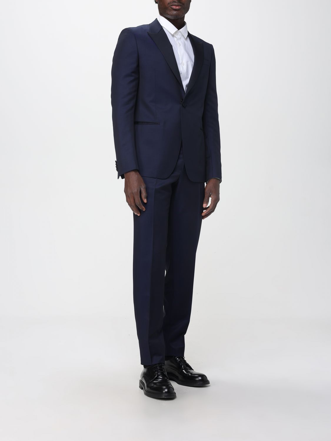 Ermenegildo Zegna Zegna Suit Men Navy Size US XL / EU 56 / 4 - 2 Thumbnail