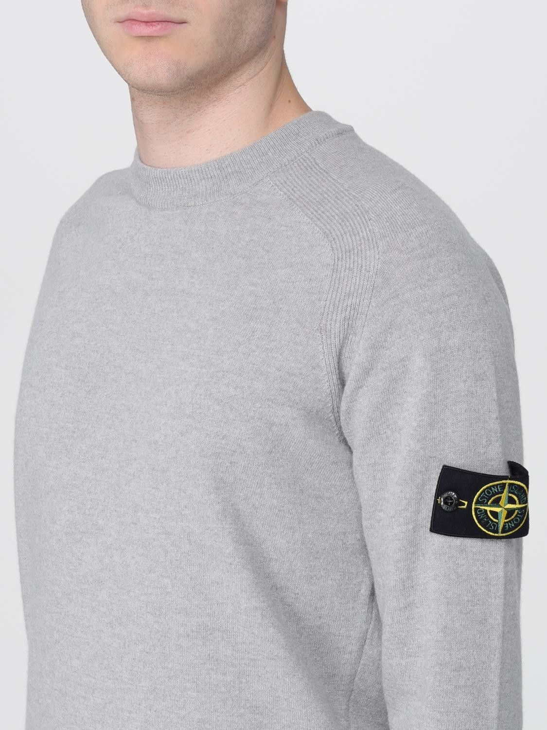 Stone Island Stone Island Sweater Men Grey Size US XXL / EU 58 / 5 - 4 Thumbnail