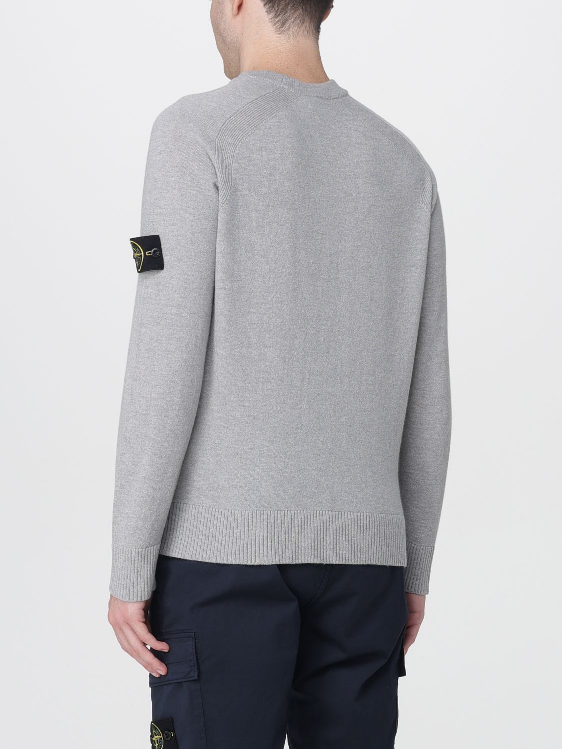 Stone Island Stone Island Sweater Men Grey Size US XXL / EU 58 / 5 - 3 Thumbnail