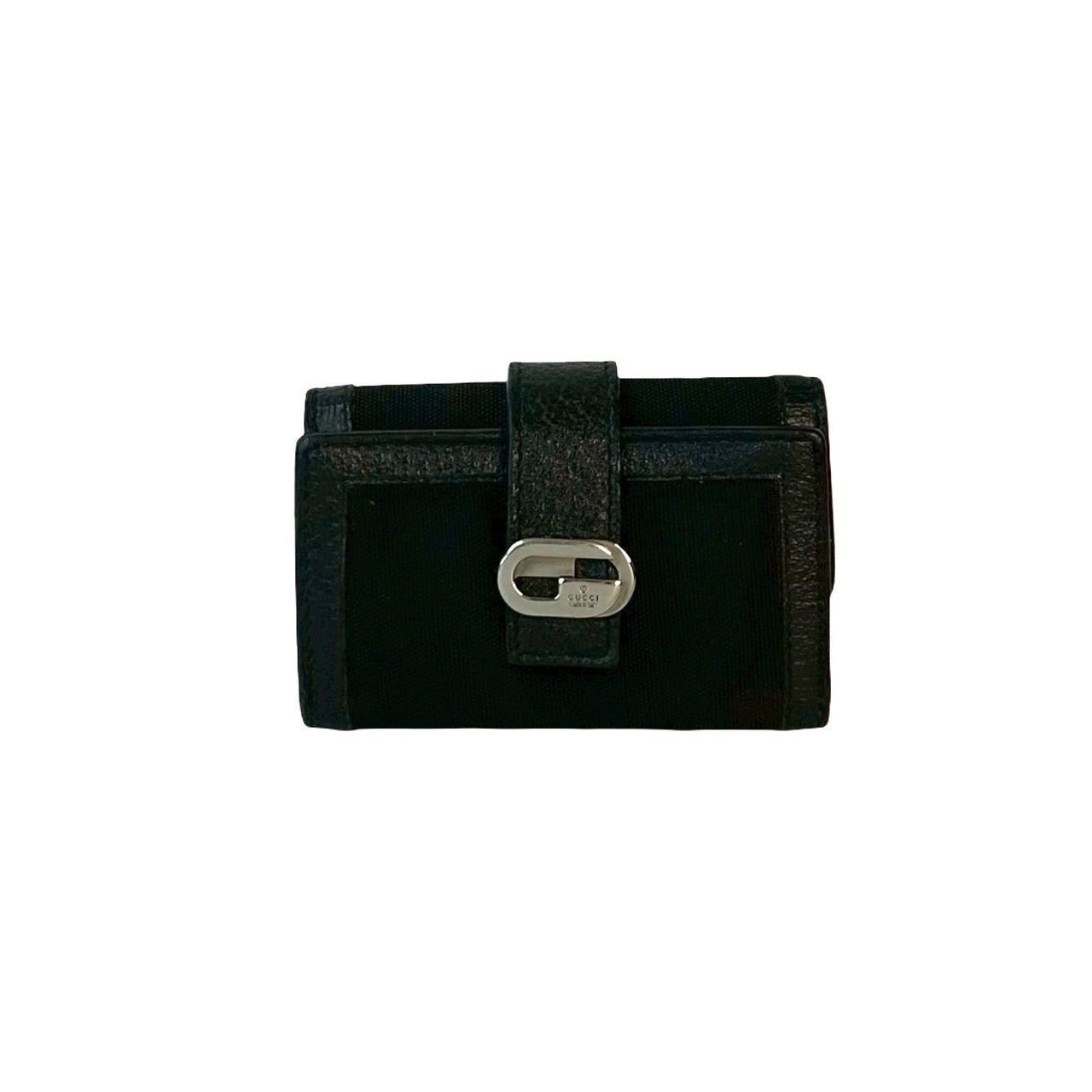 Gucci Gucci Gucci Leather Nylon Key Case Leather Key case DUTY FREE for USA Size ONE SIZE - 2 Thumbnail