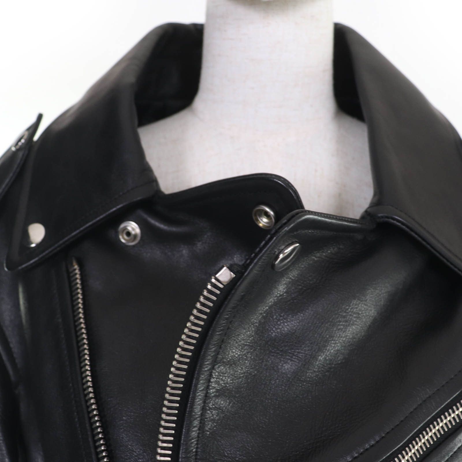 Balenciaga Balenciaga Balenciaga Leather Jacket Leather Outerwear DUTY FREE for USA Size ONE SIZE - 6 Thumbnail