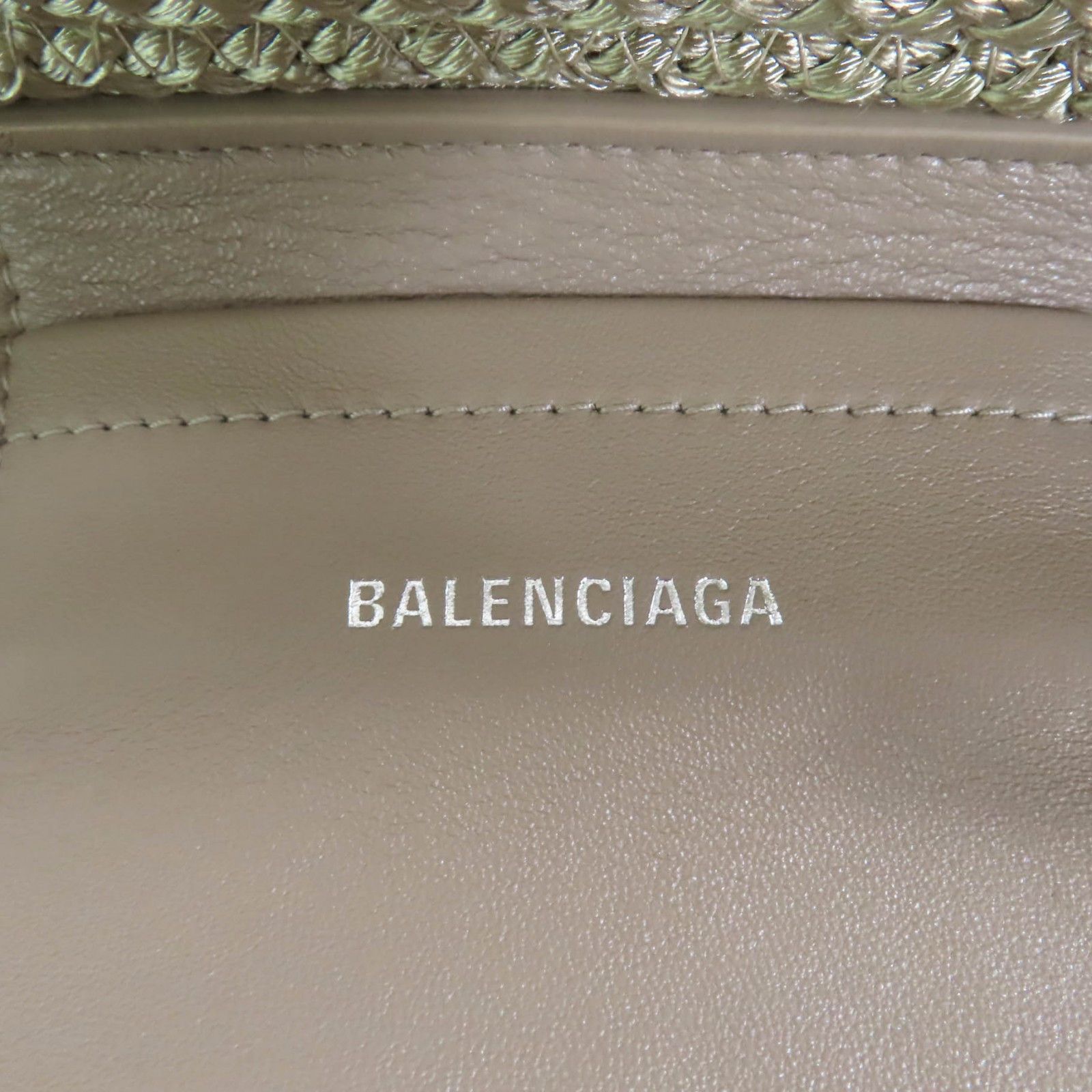 Balenciaga Balenciaga Balenciaga Ibiza Small Basket Shoulder Bag Natural Material Shoulder Bag 695612 DUTY FREE for USA Size ONE SIZE - 12 Thumbnail