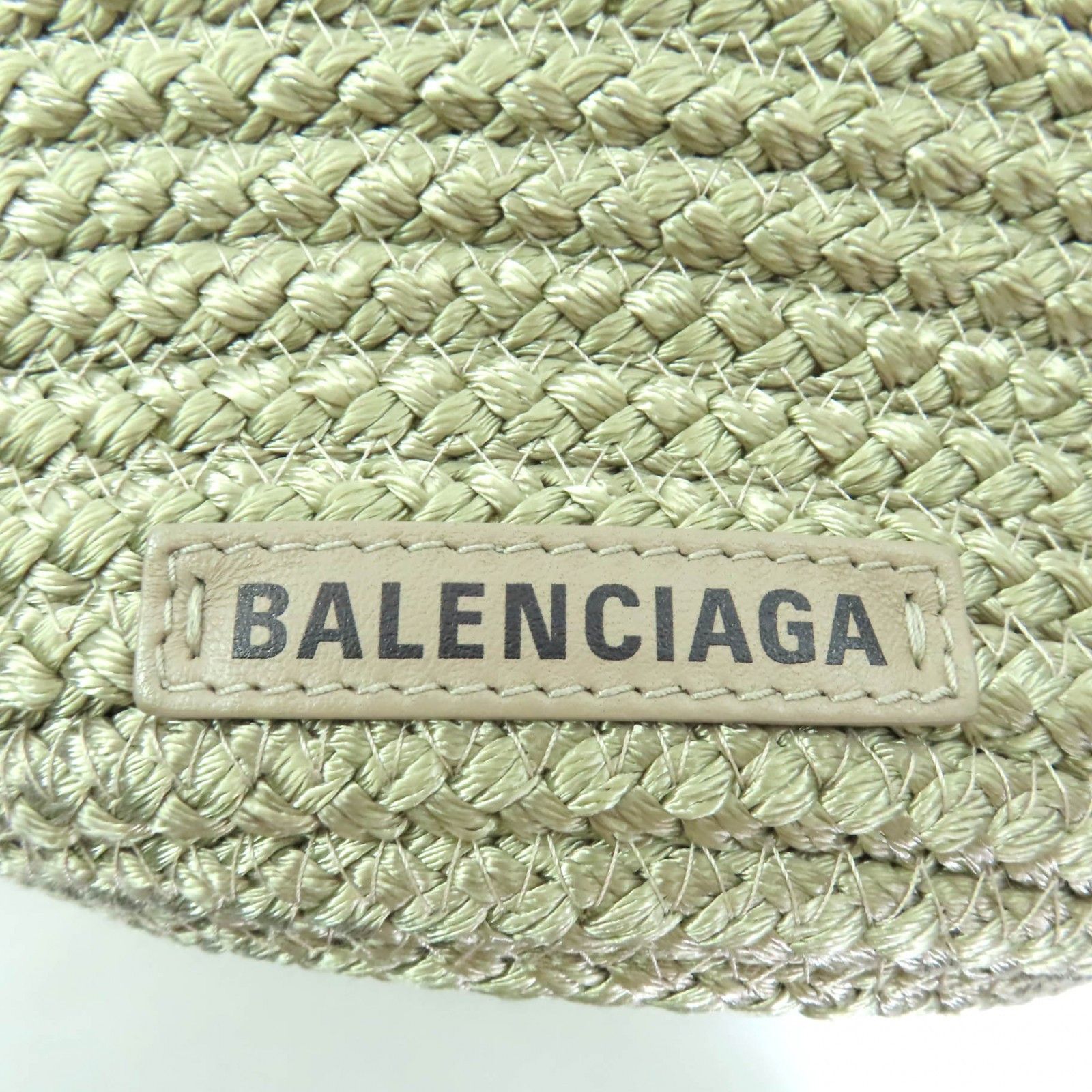 Balenciaga Balenciaga Balenciaga Ibiza Small Basket Shoulder Bag Natural Material Shoulder Bag 695612 DUTY FREE for USA Size ONE SIZE - 10 Thumbnail