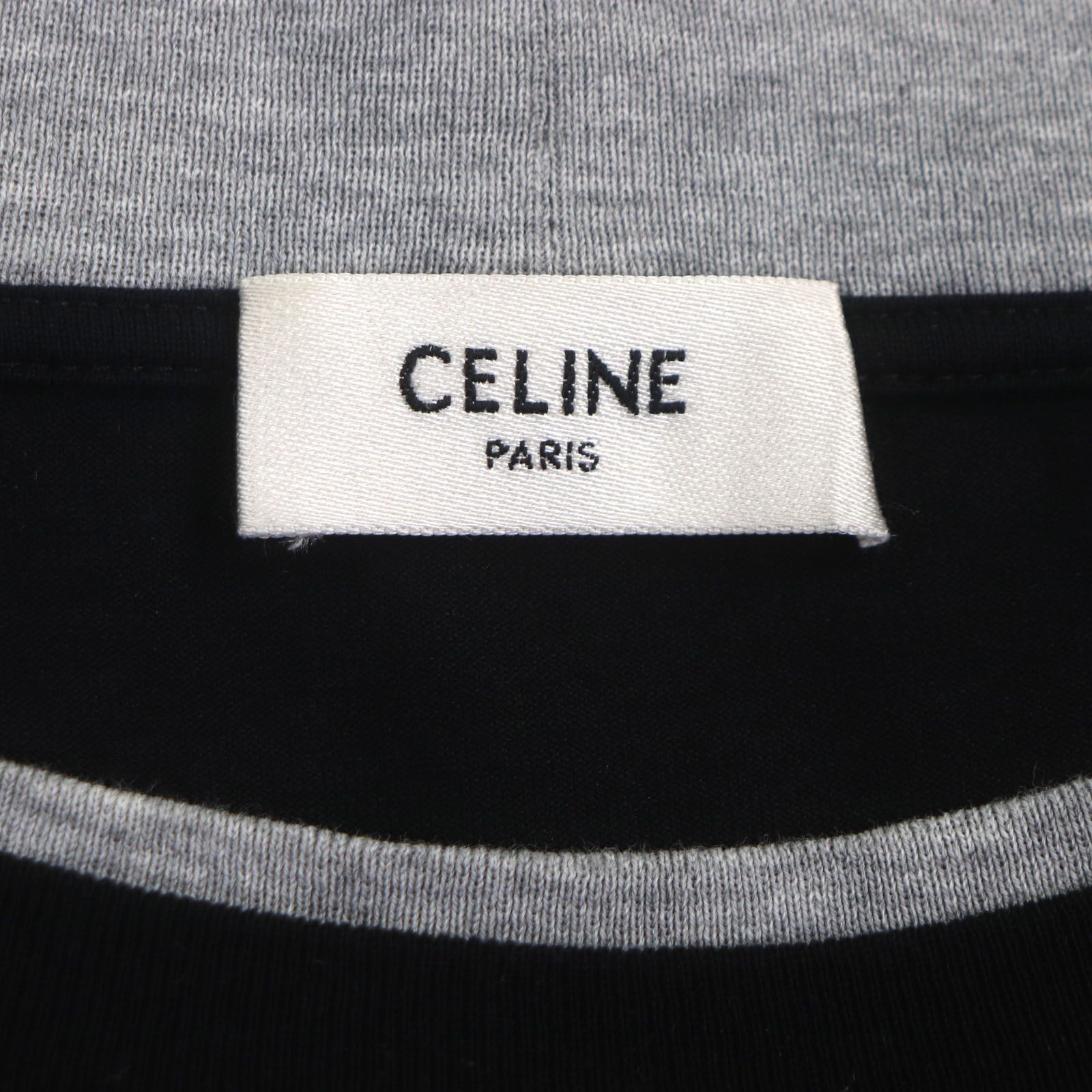 Celine Celine CELINE Skater Cotton Jersey T-shirt Cotton T-Shirts DUTY FREE for USA Size ONE SIZE - 5 Thumbnail