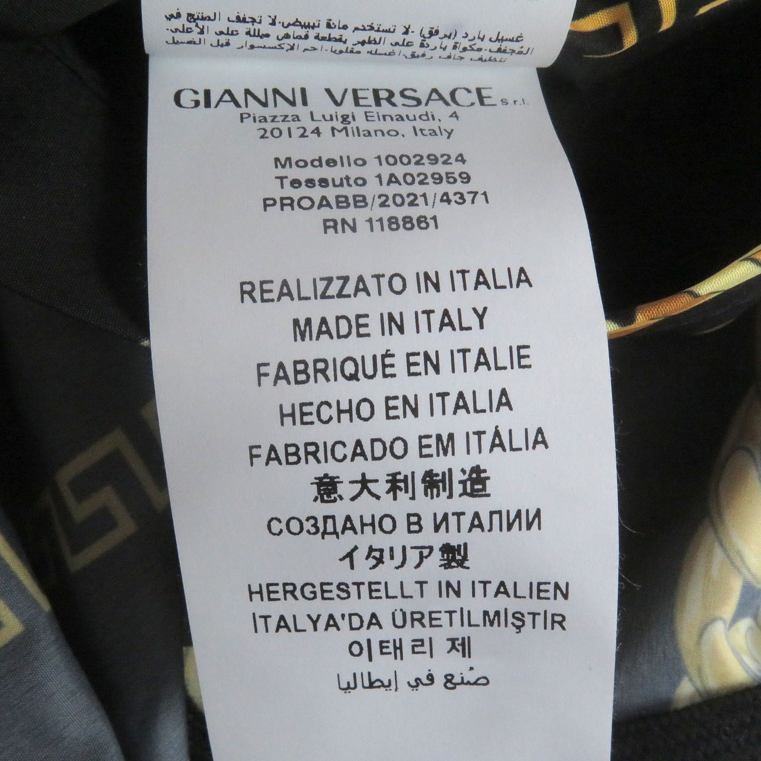 Versace Versace Versace Medusa Chain Blouson Jacket Others Outerwear DUTY FREE for USA Size ONE SIZE - 11 Thumbnail