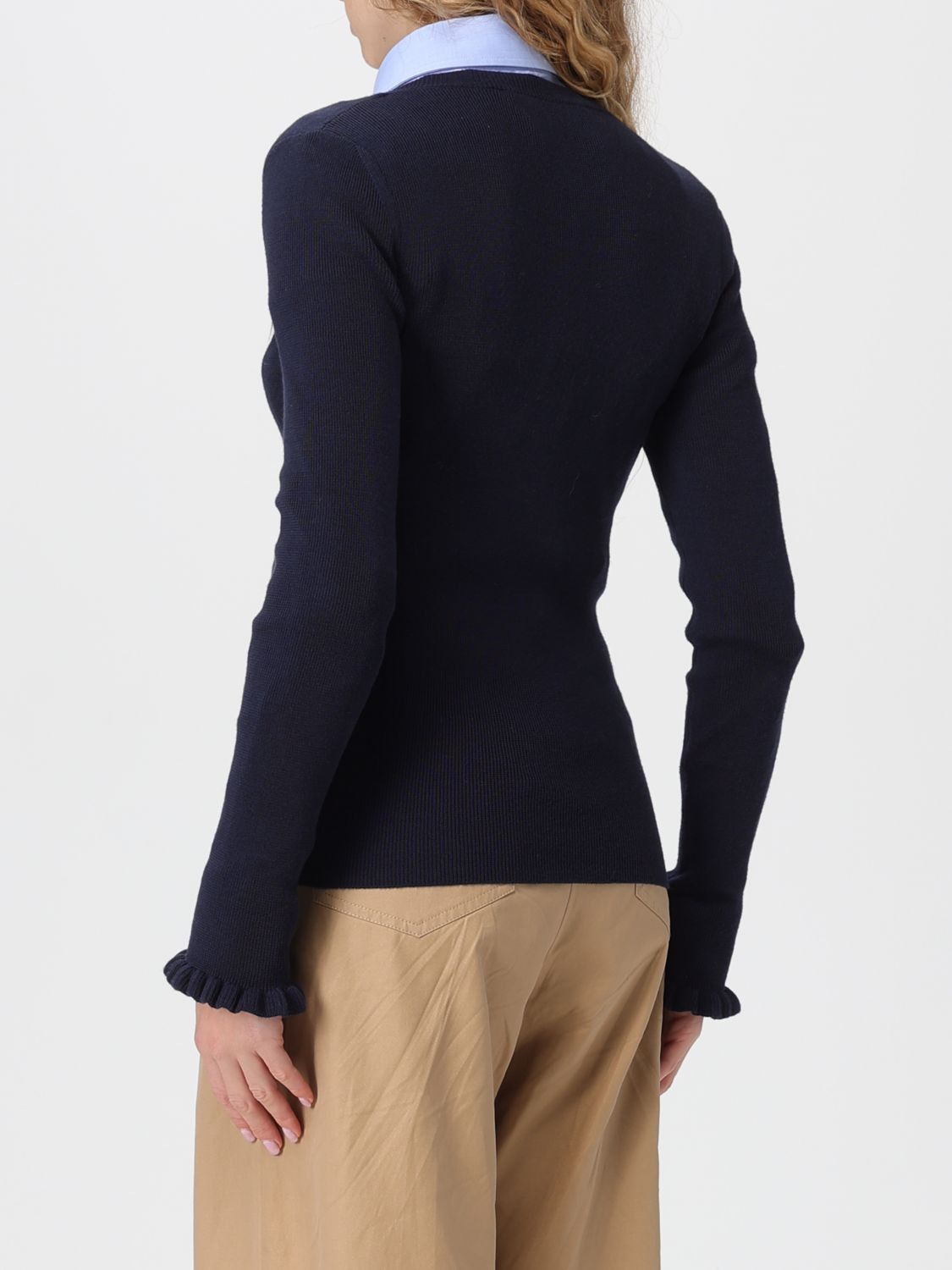 Valentino Valentino Sweater Woman Blue Size S / US 4 / IT 40 - 2 Thumbnail