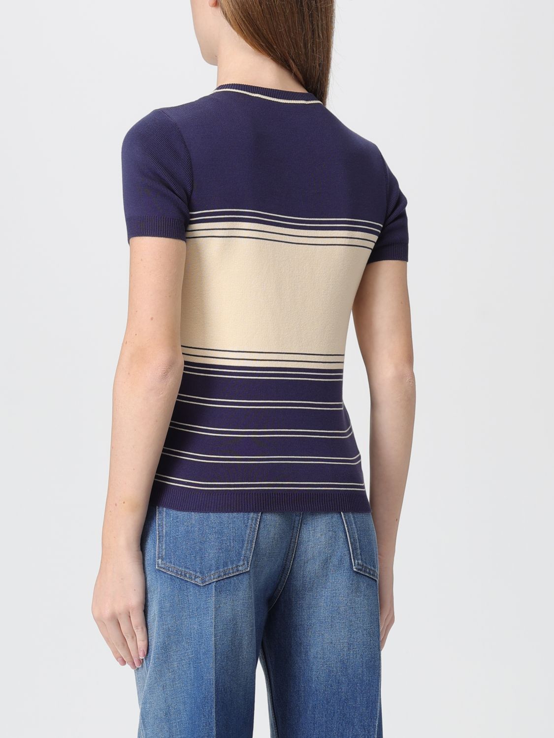 Valentino Valentino Sweater Woman Blue Size M / US 6-8 / IT 42-44 - 3 Thumbnail