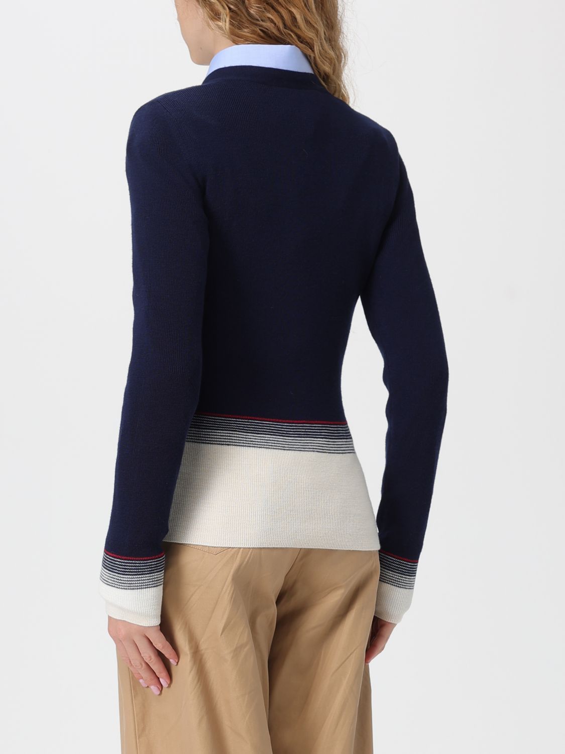 Valentino Valentino Sweater Woman Blue Size M / US 6-8 / IT 42-44 - 3 Thumbnail