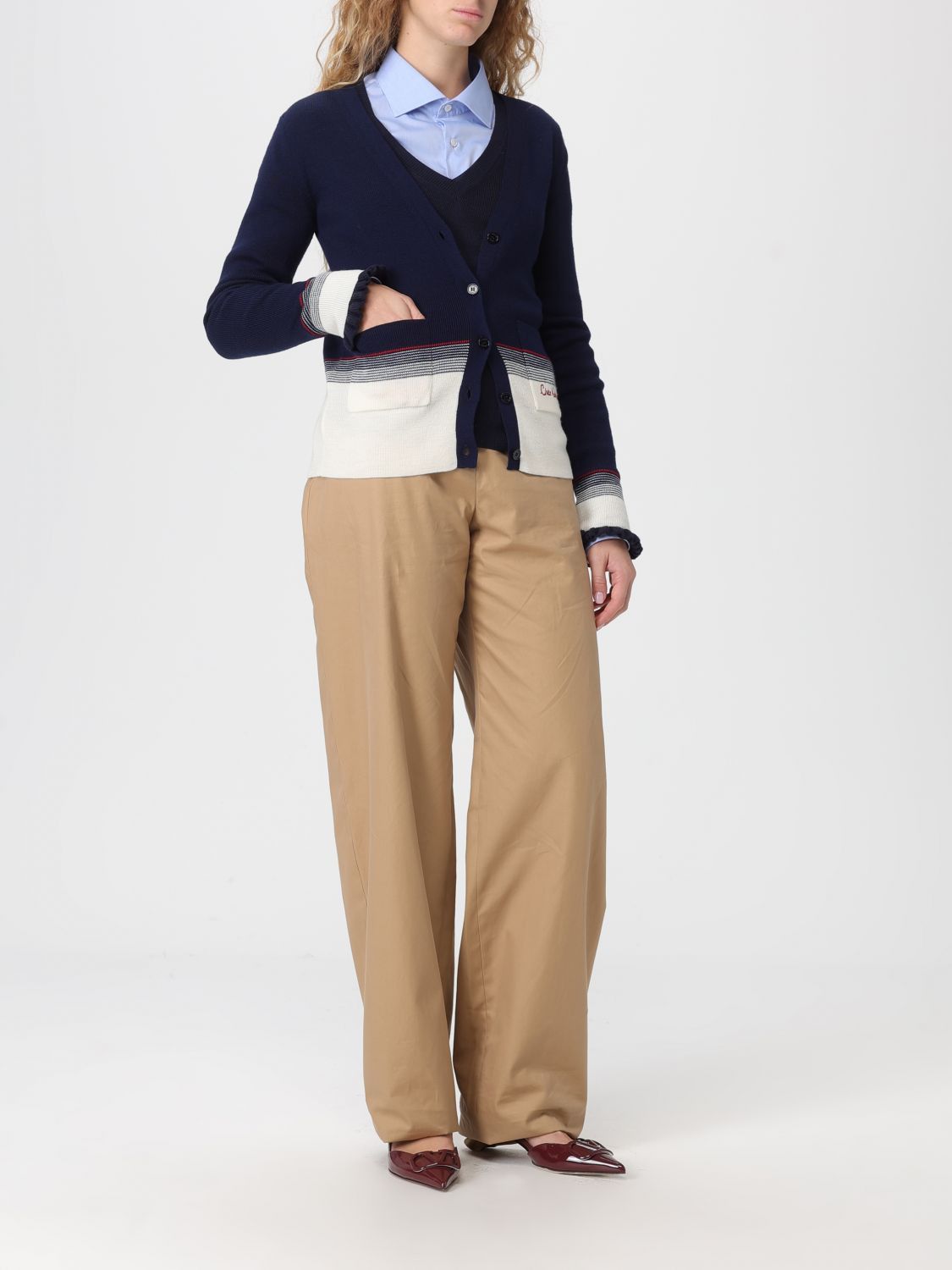 Valentino Valentino Sweater Woman Blue Size XS / US 0-2 / IT 36-38 - 2 Thumbnail
