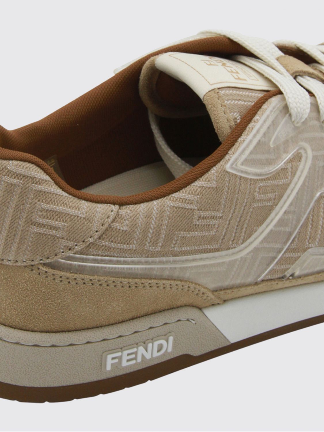 Fendi Fendi Sneakers Men Biscuit Size US 8 / EU 41 - 4 Thumbnail
