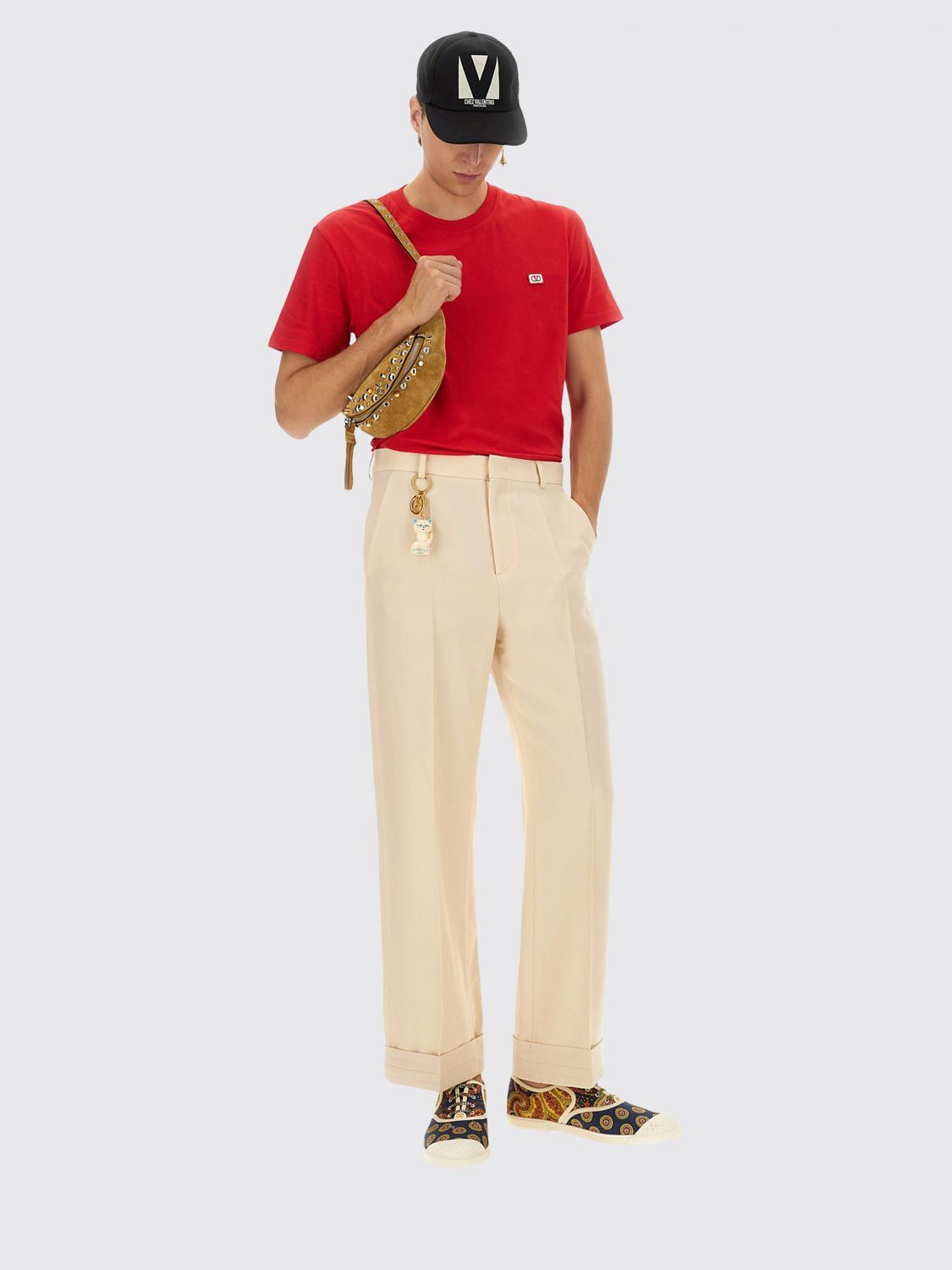 Valentino Valentino T-Shirt Men Red Size US L / EU 52-54 / 3 - 2 Thumbnail