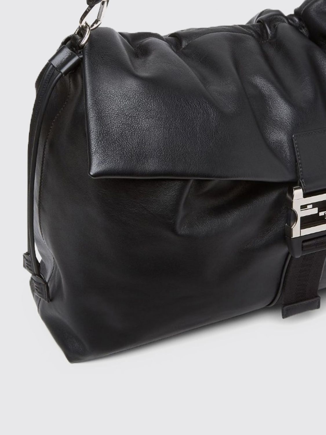 Fendi Fendi Shoulder Bag Men Black Size ONE SIZE - 4 Thumbnail
