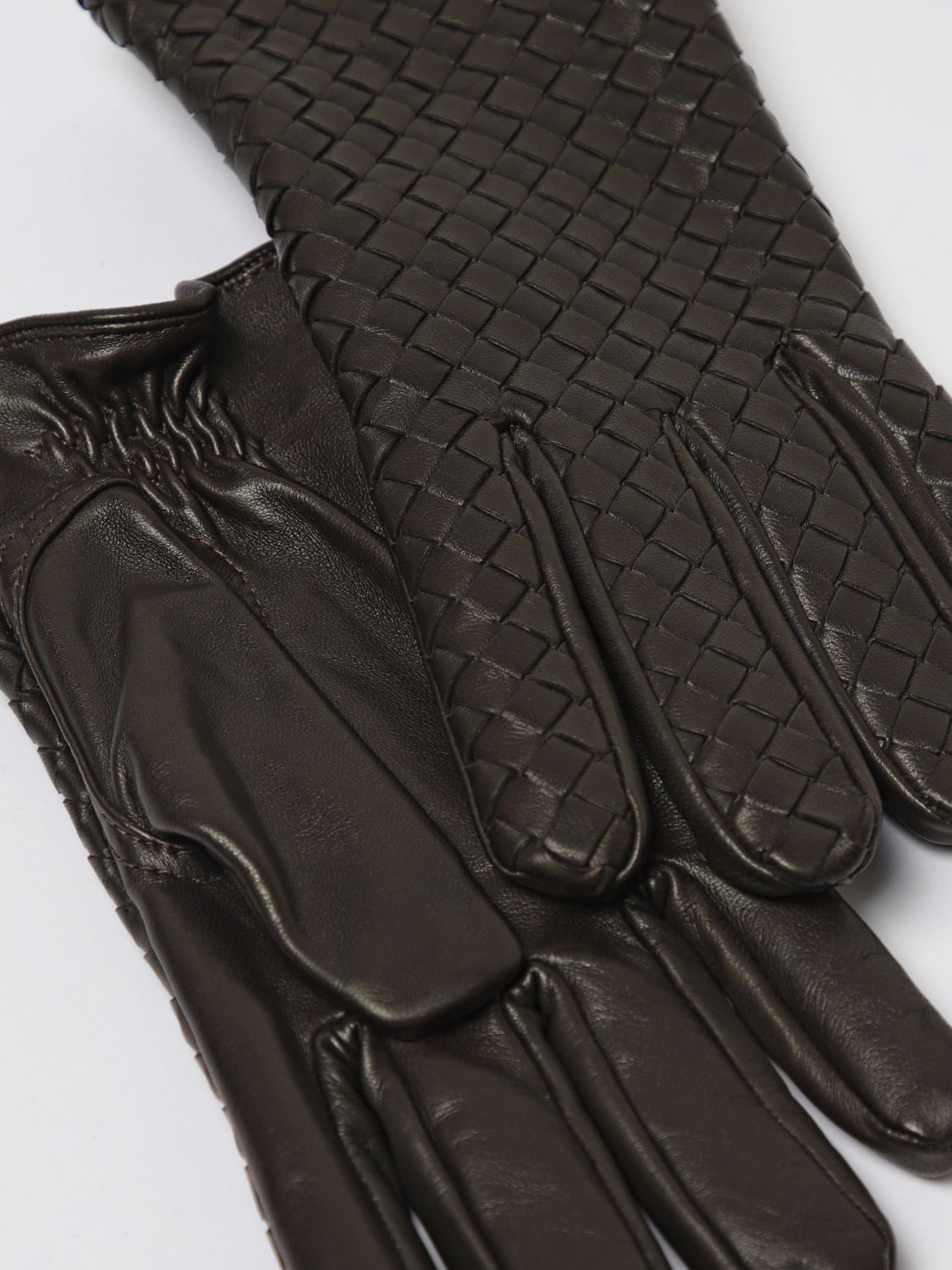 Bottega Veneta Bottega Veneta Gloves Men Dark Size ONE SIZE - 3 Thumbnail