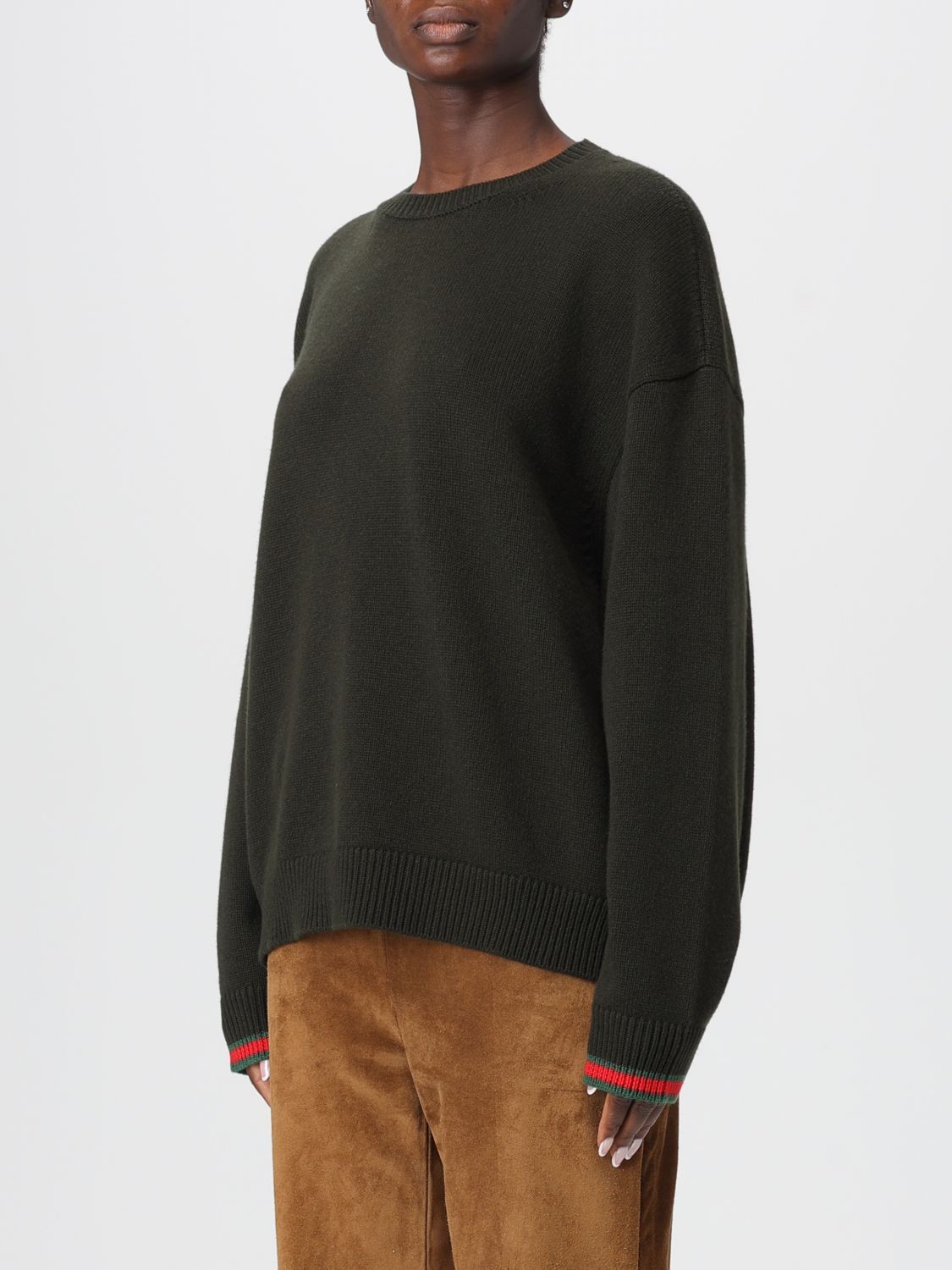 Gucci Gucci Sweater Woman Green Size M / US 6-8 / IT 42-44 - 3 Thumbnail