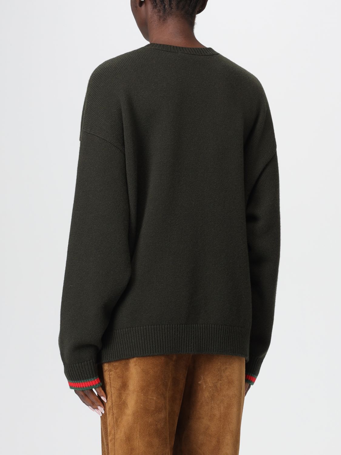 Gucci Gucci Sweater Woman Green Size M / US 6-8 / IT 42-44 - 2 Thumbnail