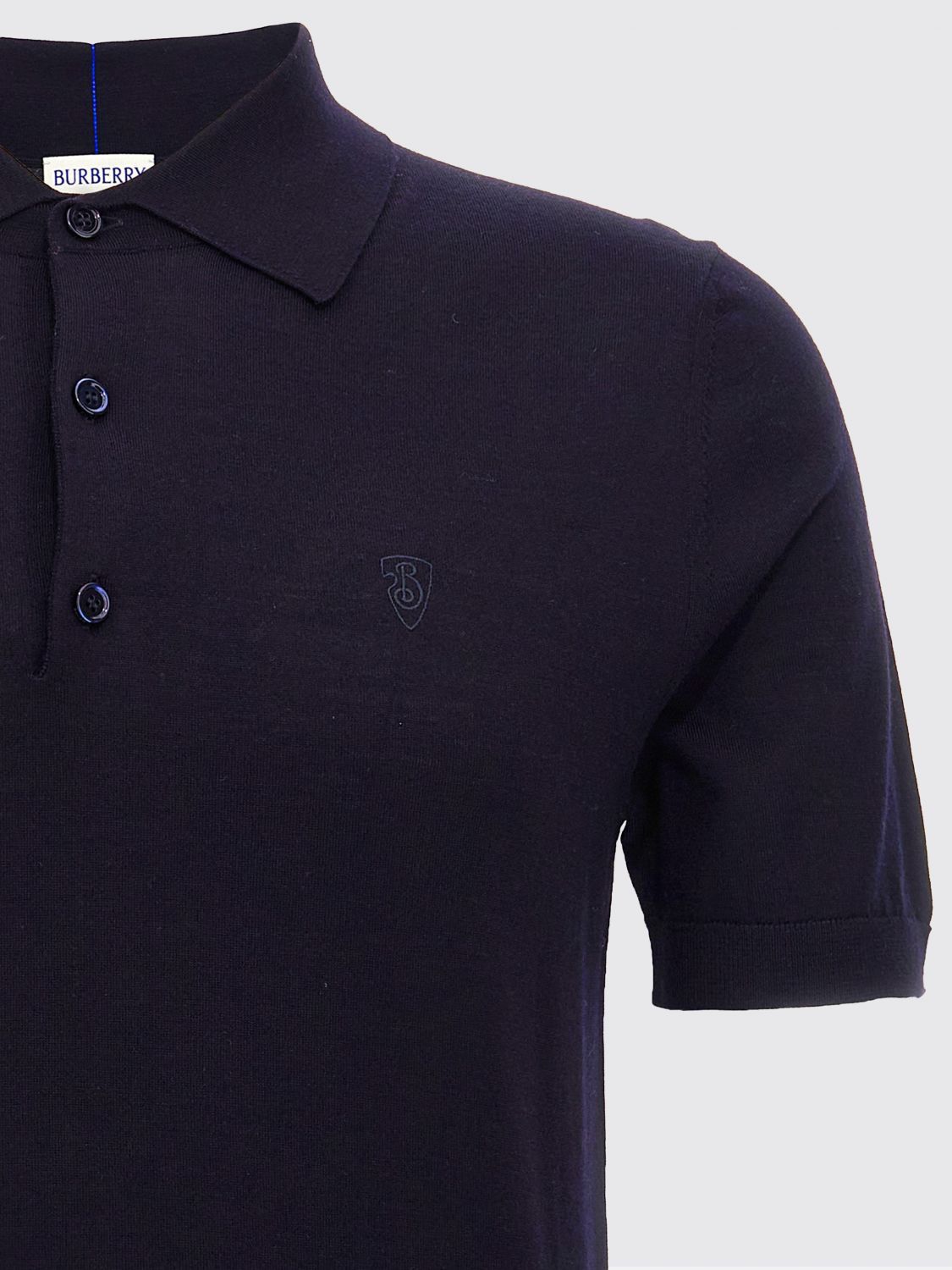 Burberry Burberry Polo Shirt Men Blue Size US S / EU 44-46 / 1 - 3 Thumbnail