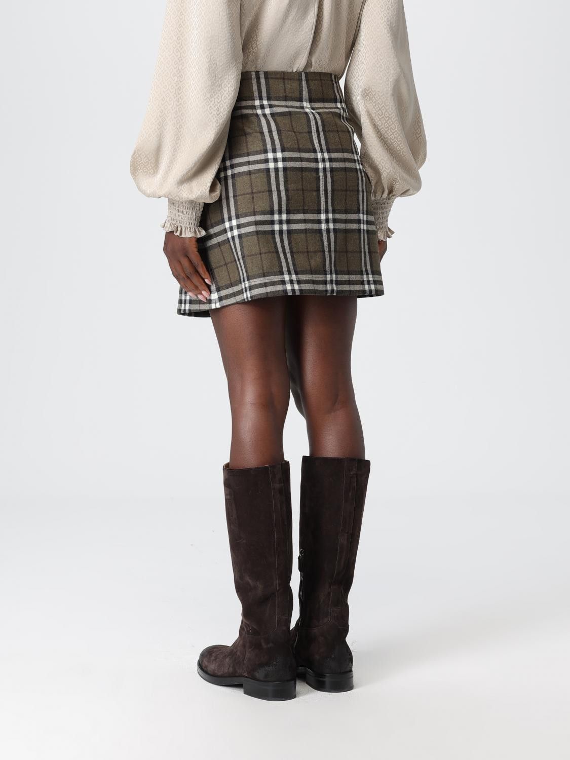 Burberry Burberry Skirt Woman Green Size 28" / US 6 / IT 42 - 3 Thumbnail