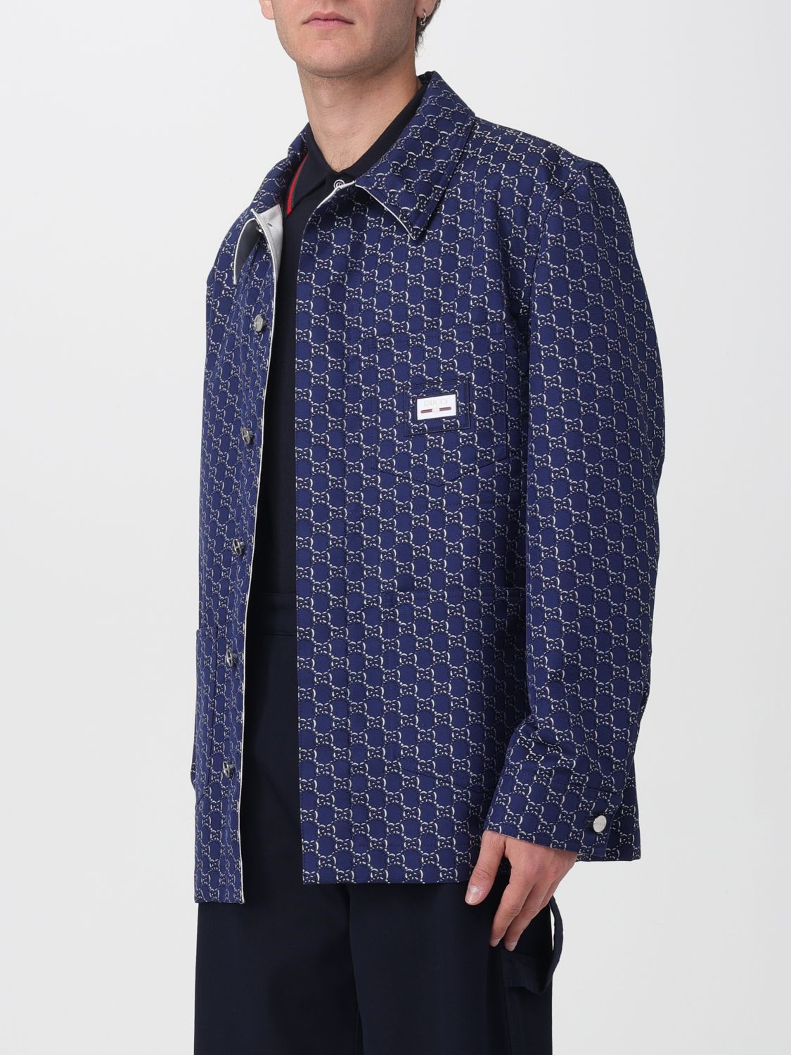 Gucci Gucci Jacket Men Blue Size US S / EU 44-46 / 1 - 4 Thumbnail