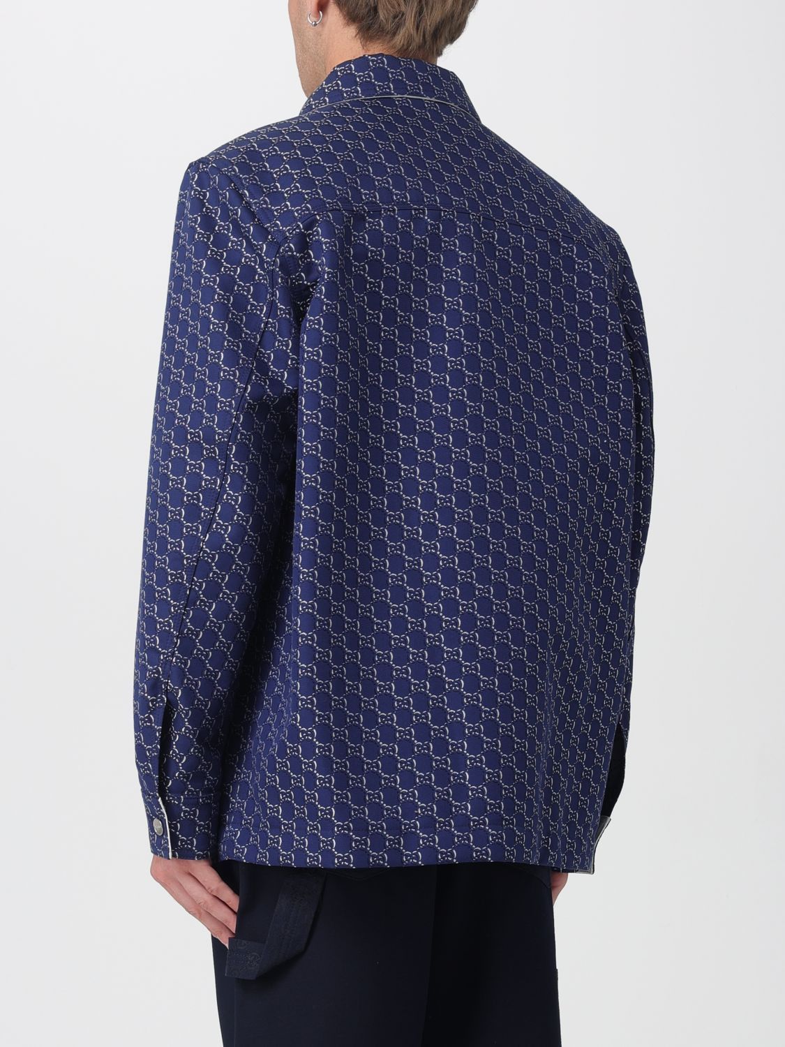 Gucci Gucci Jacket Men Blue Size US M / EU 48-50 / 2 - 3 Thumbnail