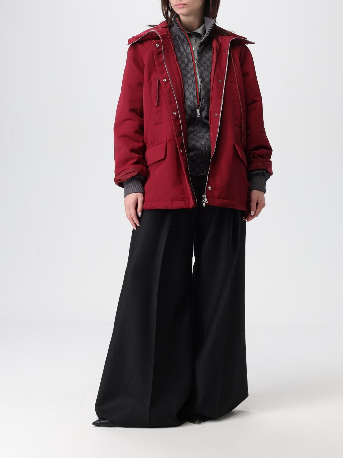 Gucci Gucci Jacket Woman Red Size S / US 4 / IT 40 - 2 Thumbnail