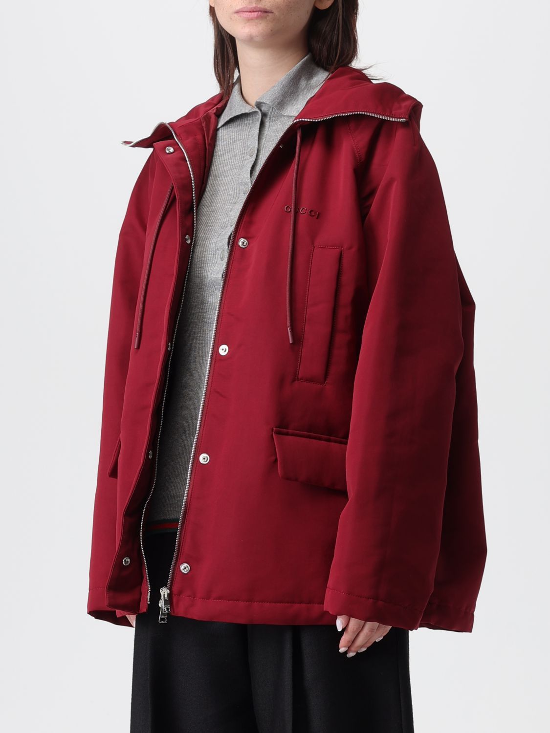 Gucci Gucci Jacket Woman Red Size M / US 6-8 / IT 42-44 - 4 Thumbnail