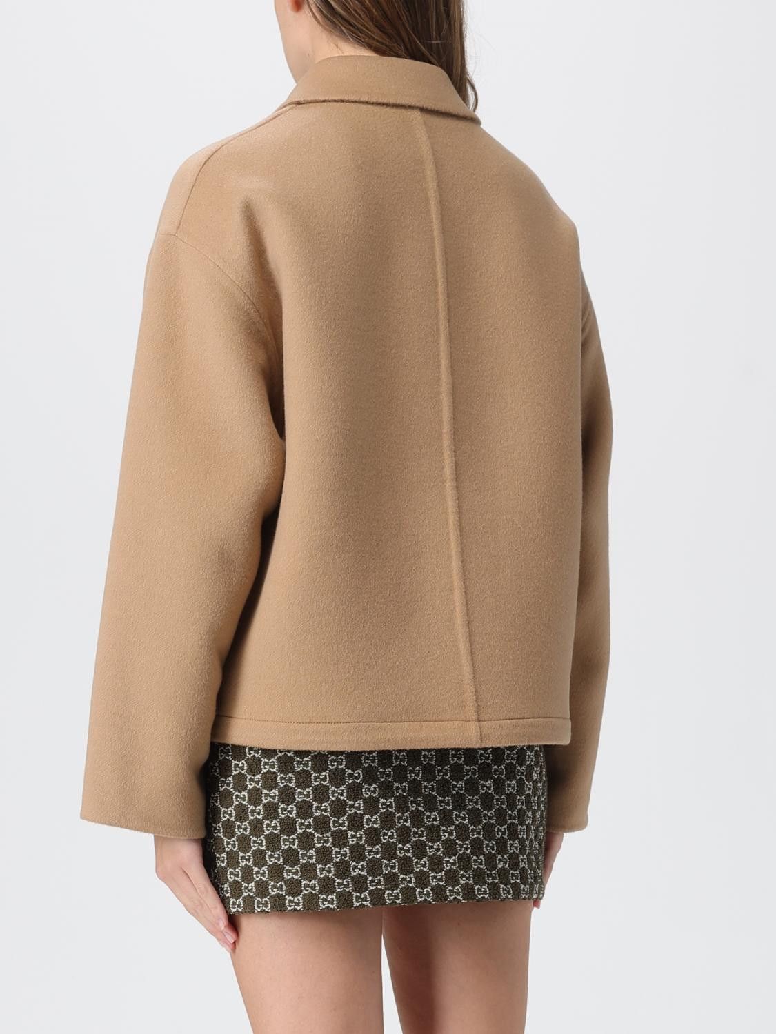 Gucci Gucci Jacket Woman Camel Size S / US 4 / IT 40 - 3 Thumbnail