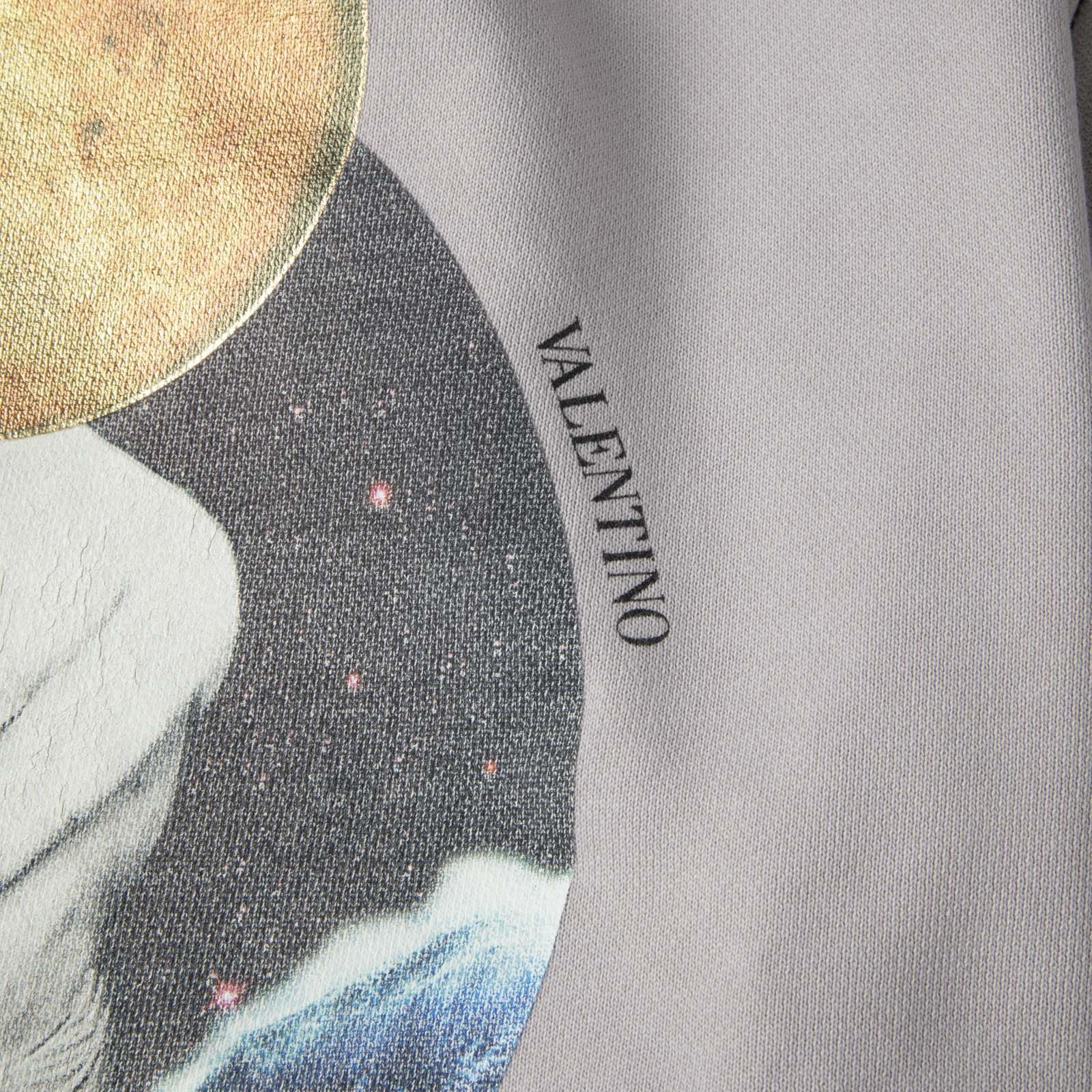 Valentino Grey Graphic Print Sweatshirt Size S / US 4 / IT 40 - 3 Thumbnail