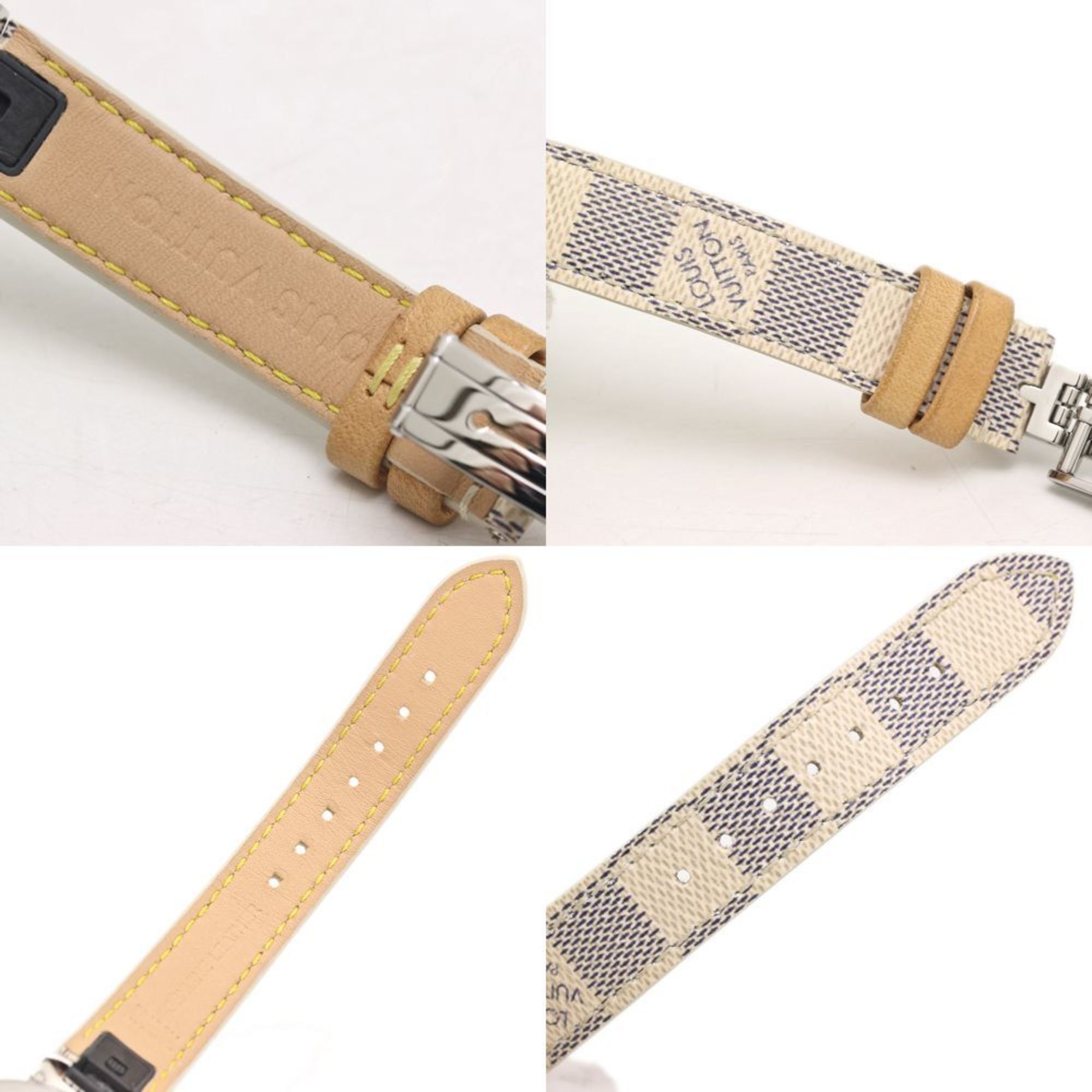 Louis Vuitton LOUIS VUITTON Tambour PM Azur 28mm QA007Z Japan Exclusive Women's Watch 40162 Size ONE SIZE - 8 Thumbnail