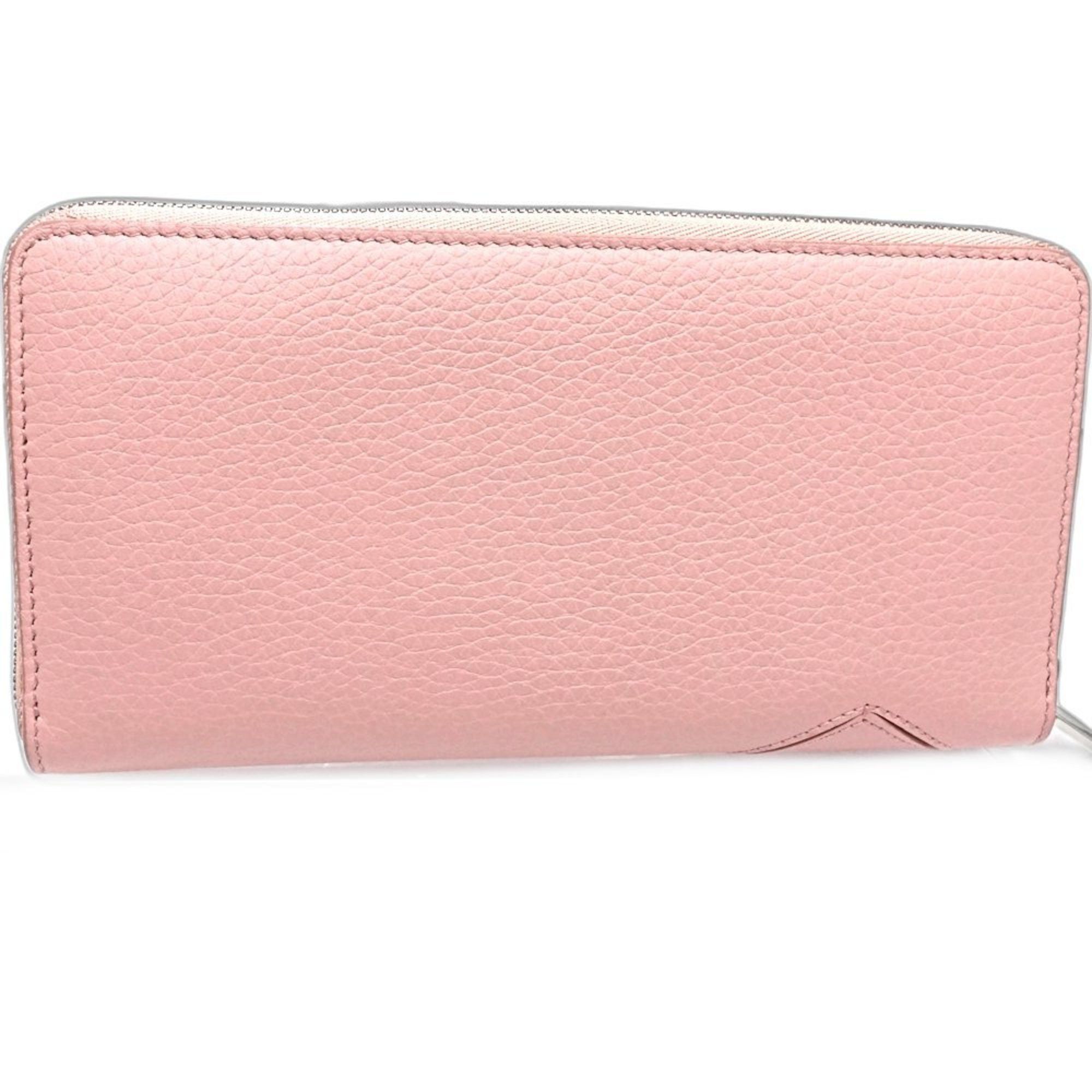 Tiffany & Co. TIFFANY & Co. Round Return to Tiffany Long Wallet, Leather, Pink, Women's, 188597 Size ONE SIZE - 3 Thumbnail