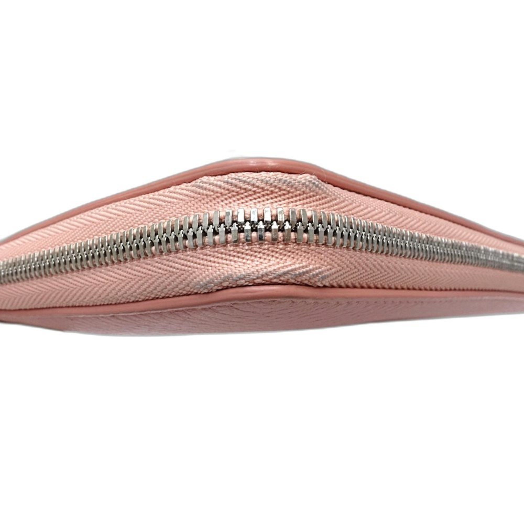 Tiffany & Co. TIFFANY & Co. Round Return to Tiffany Long Wallet, Leather, Pink, Women's, 188597 Size ONE SIZE - 4 Thumbnail