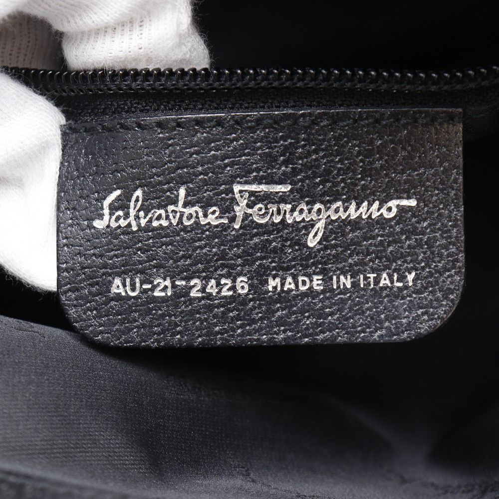 Salvatore Ferragamo Salvatore Ferragamo Salvatore Ferragamo Gancini Nylon Canvas Shoulder Bag Canvas Shoulder Bag AU-21-2426 DUTY FREE for USA Size ONE SIZE - 13 Thumbnail