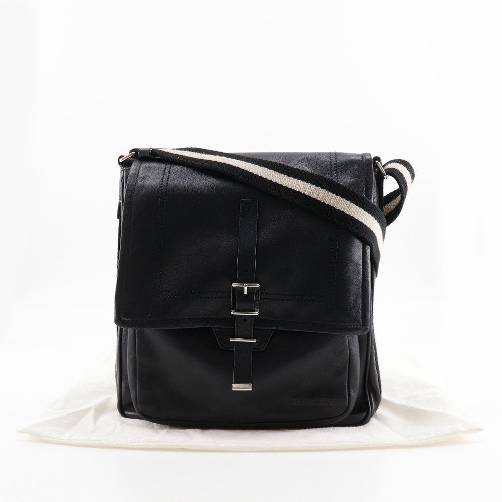 Bally Bally Bally Trainspotting Calf 2way Shoulder Bag Leather Shoulder Bag DUTY FREE for USA Size ONE SIZE - 16 Thumbnail