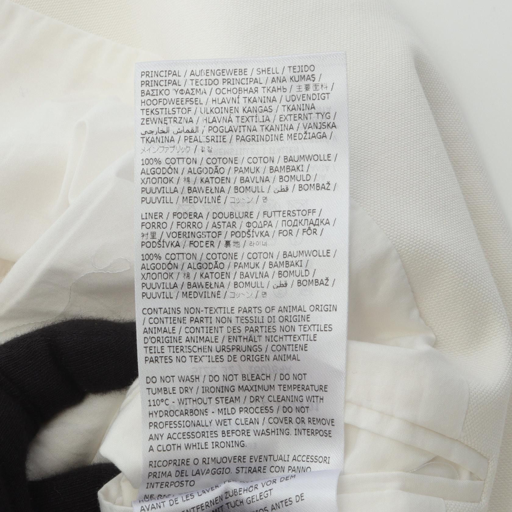 Jil Sander Jil Sander Jil Sander J03BN0110 Cotton Vest Cotton Tops J03BN0110 DUTY FREE for USA Size ONE SIZE - 5 Thumbnail