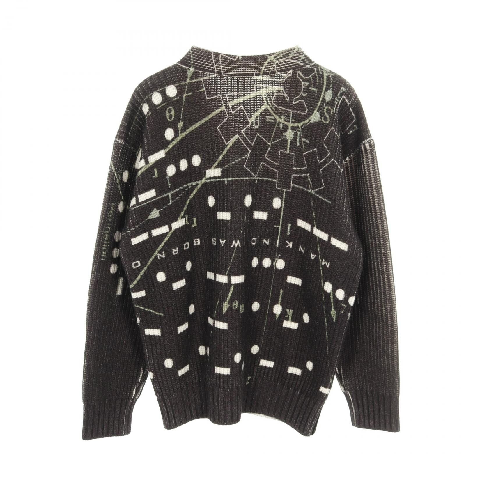 Sacai Sacai Sacai sacai × INTERSTELLAR Wool Cardigan Others Tops DUTY FREE for USA Size ONE SIZE - 2 Thumbnail