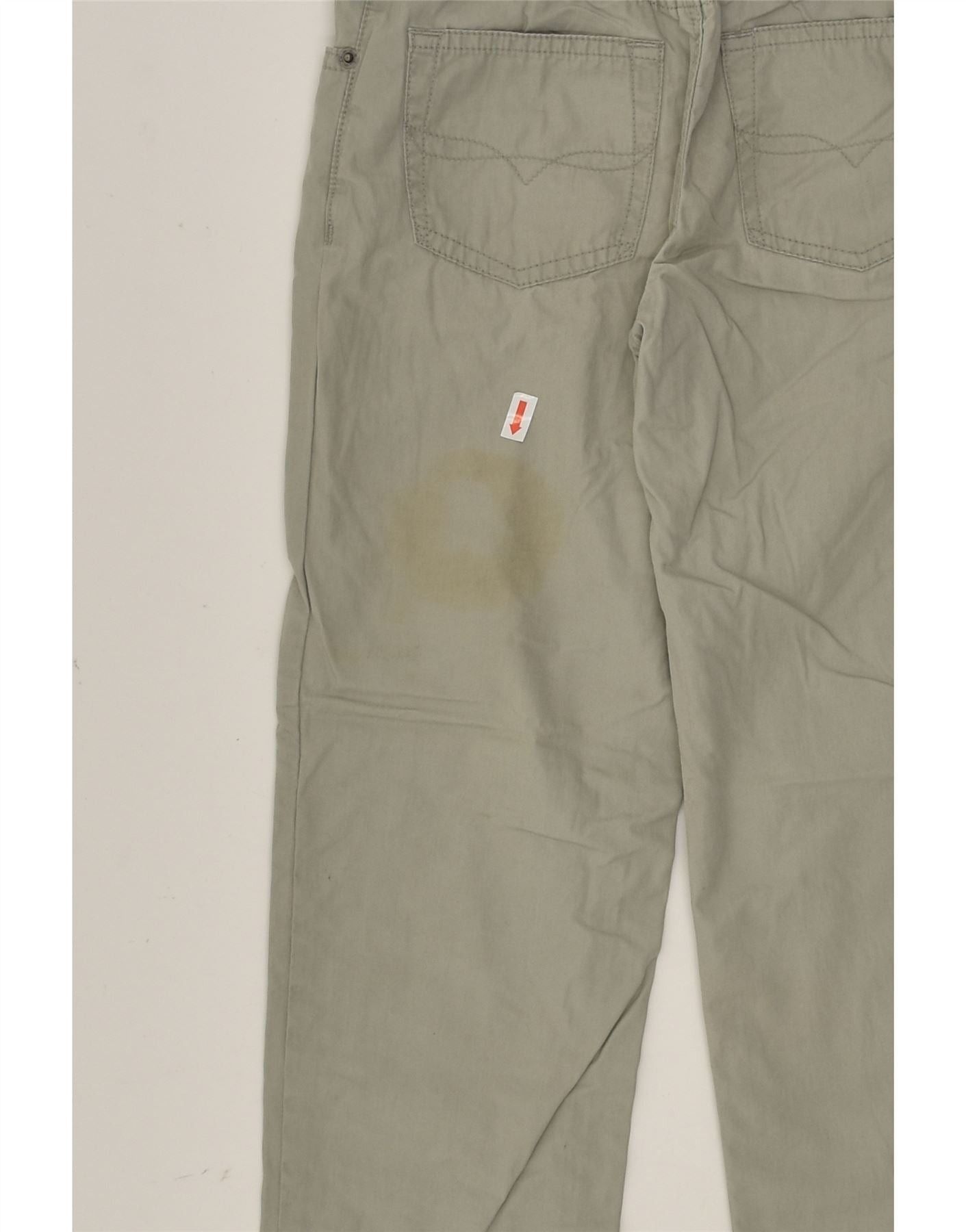 Polo Ralph Lauren Girls Straight Casual Trousers 5-6 Years W20 L21 Grey Size 26" / US 2 / IT 38 - 3 Thumbnail