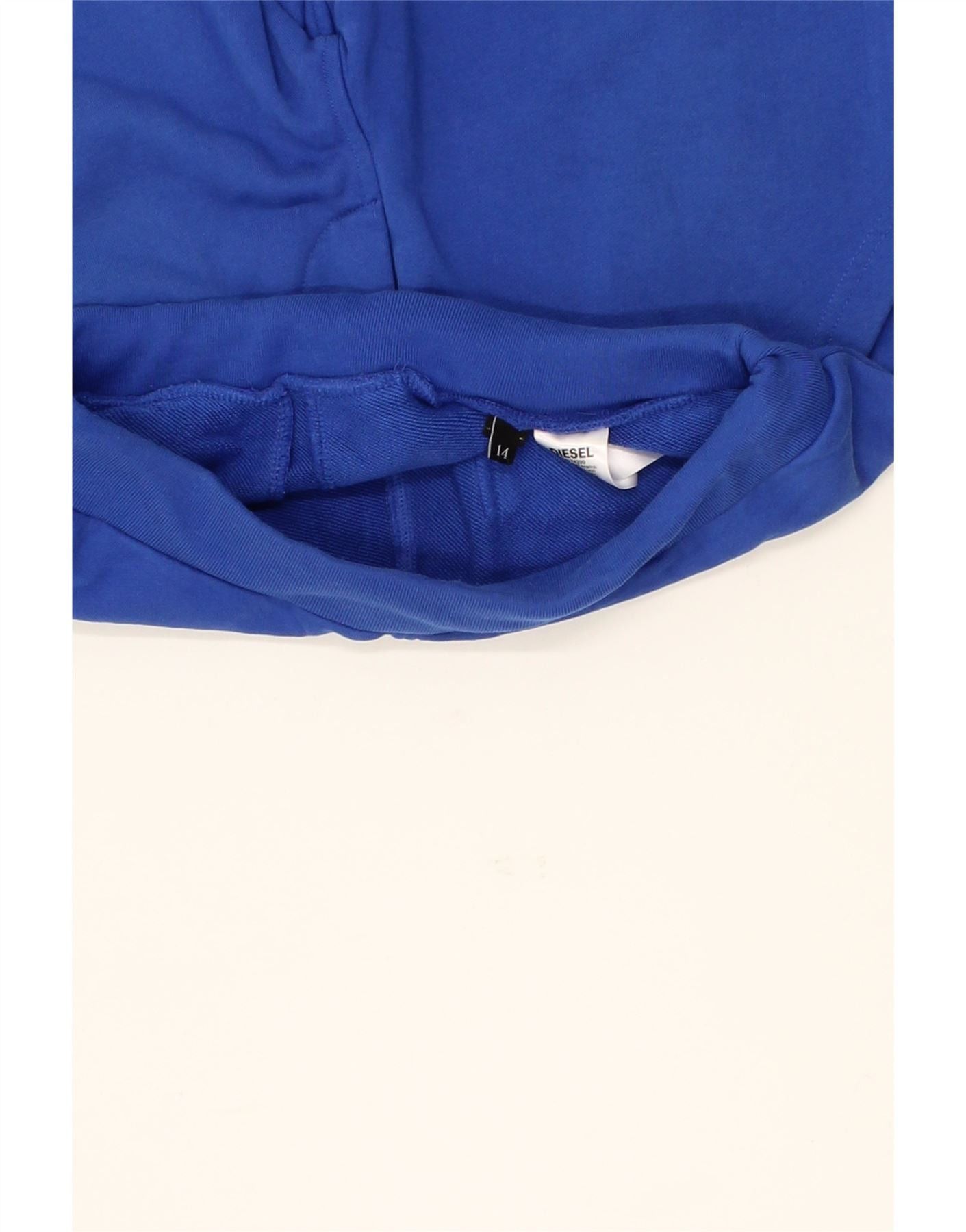 Diesel Boys Sport Shorts 13-14 Years Blue Cotton Size 32" / US 10 / IT 46 - 3 Thumbnail
