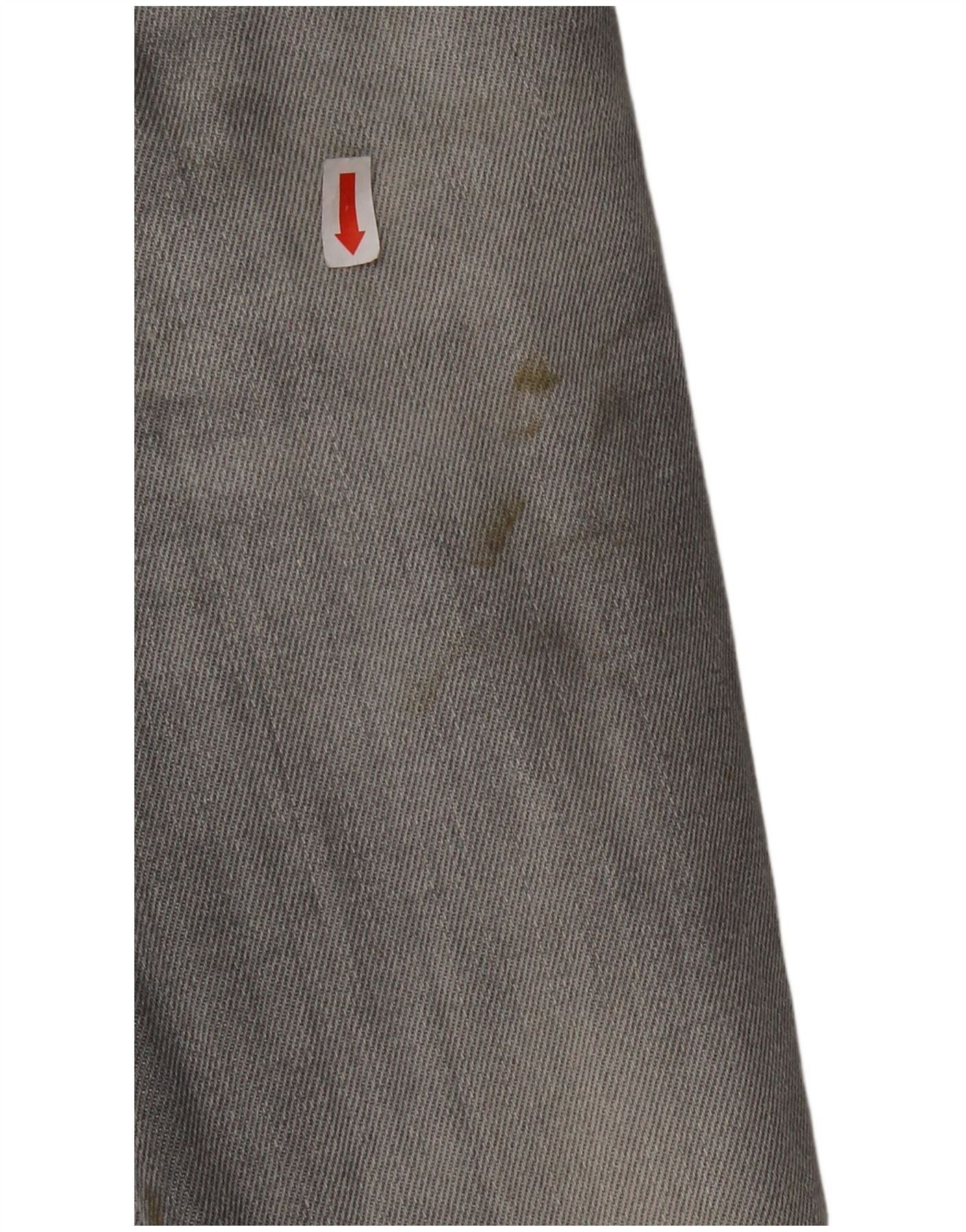Diesel Mens Buster Regular Slim Tapered Jeans W28 L32 Grey Cotton Size US 28 / EU 44 - 4 Thumbnail