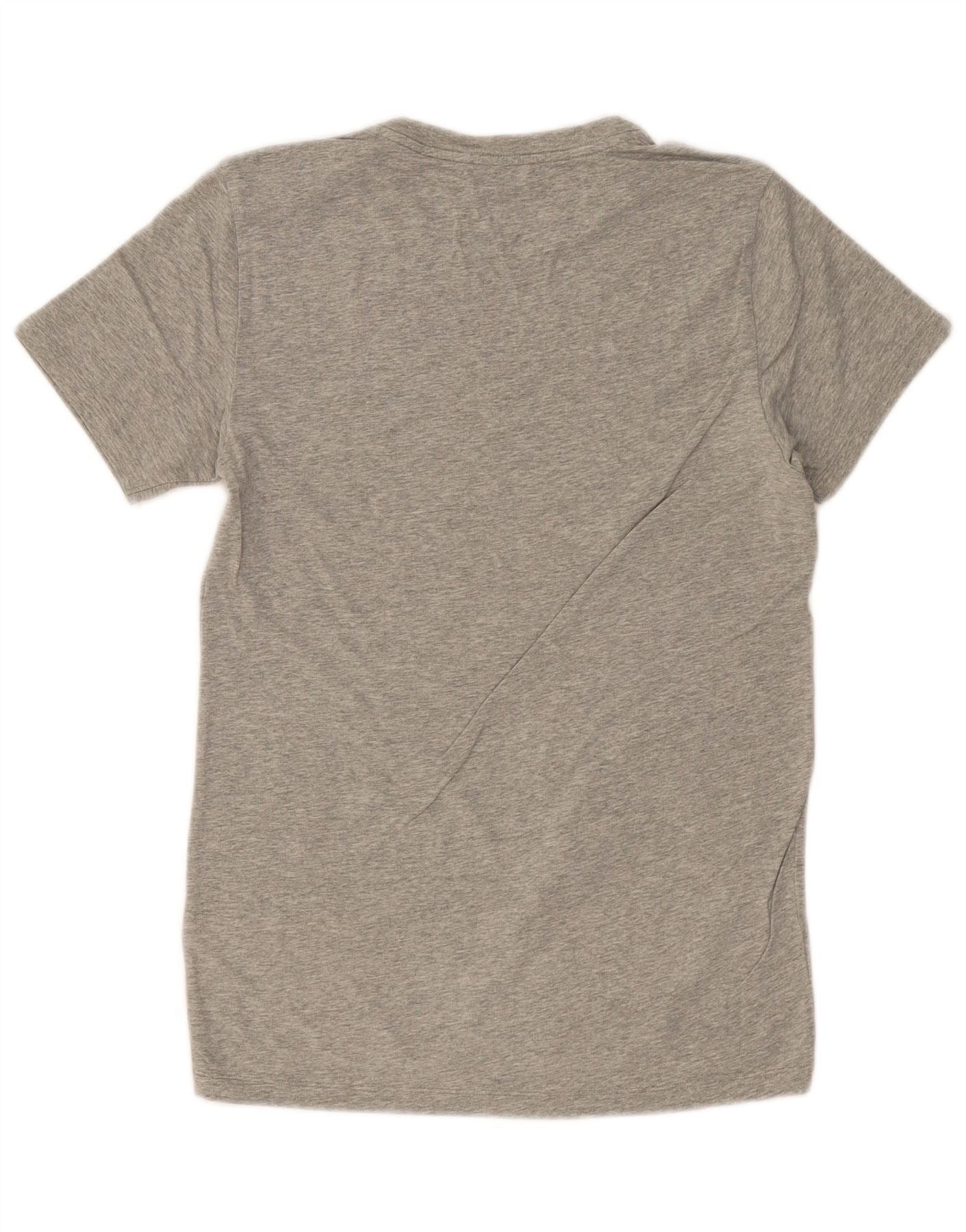 Polo Ralph Lauren Womens T-Shirt Top UK 12 Medium Grey Cotton Size XS / US 0-2 / IT 36-38 - 4 Thumbnail