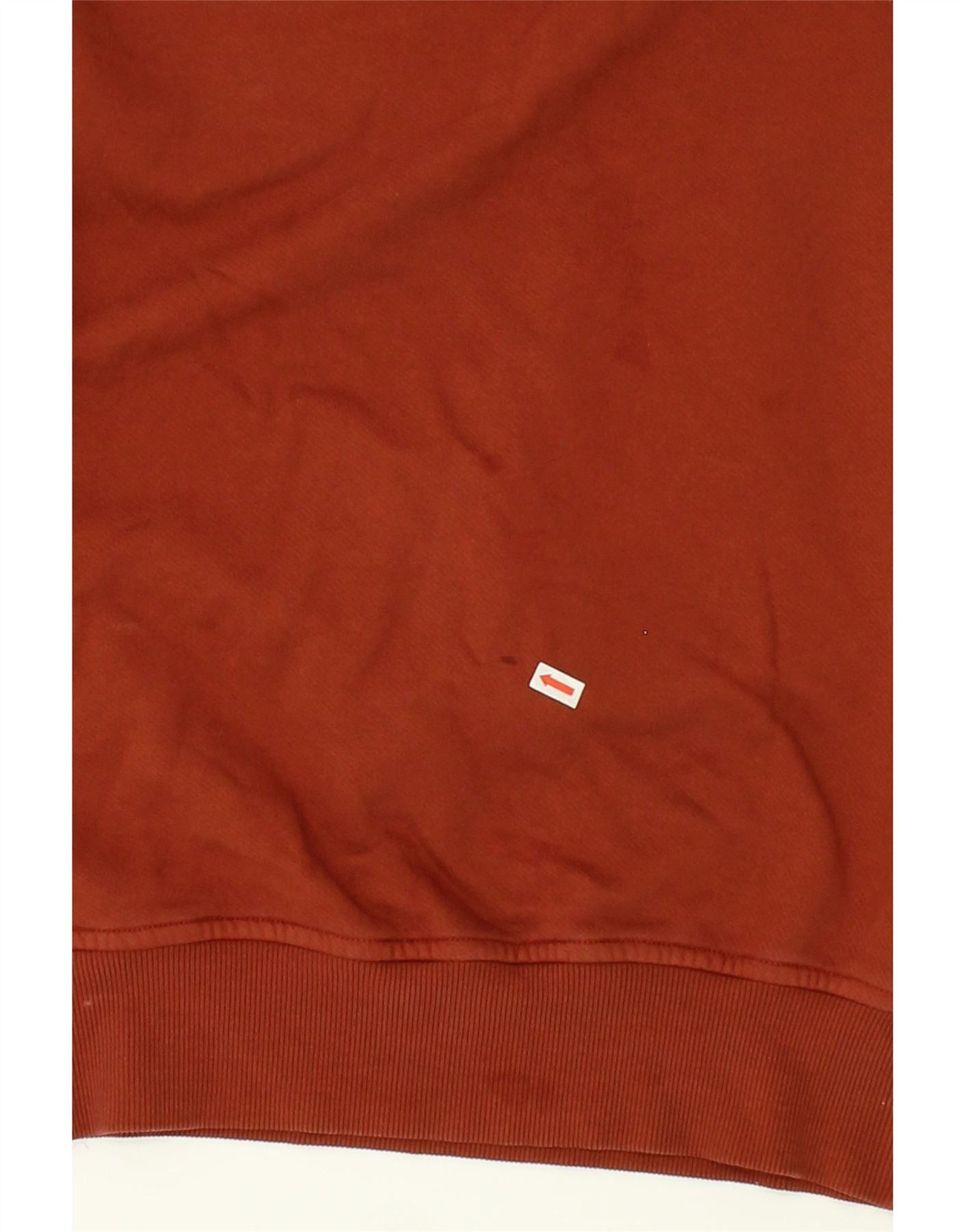 Diesel Womens Sweatshirt Jumper UK 6 XS Brown Cotton Size XS / US 0-2 / IT 36-38 - 3 Thumbnail