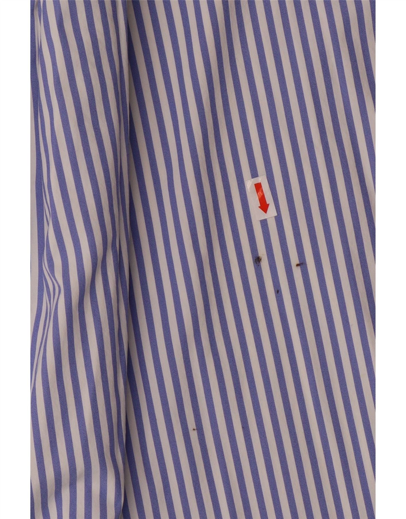 Ralph Lauren Mens Performance Shirt XL Blue Striped Nylon Size US XL / EU 56 / 4 - 6 Thumbnail