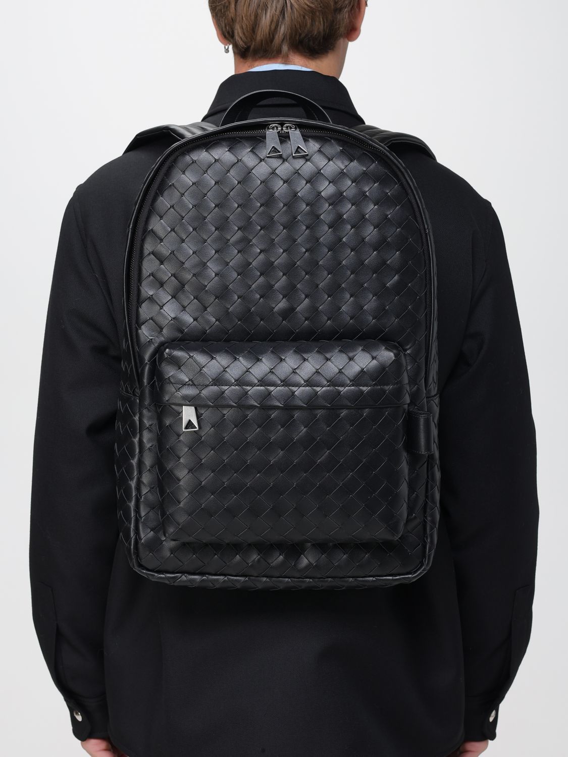 Bottega Veneta Bottega Veneta Backpack Men Black Size ONE SIZE - 2 Thumbnail