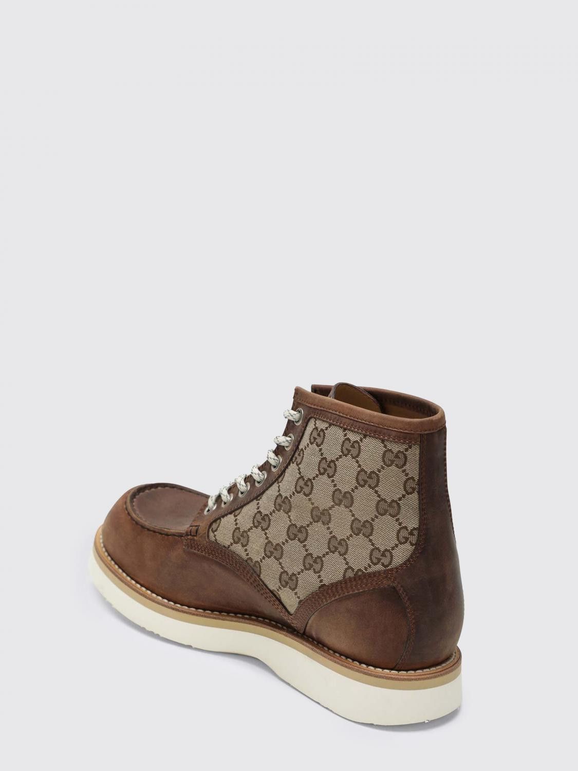 Gucci Gucci Boot Men Beige Size US 7 / EU 40 - 3 Thumbnail