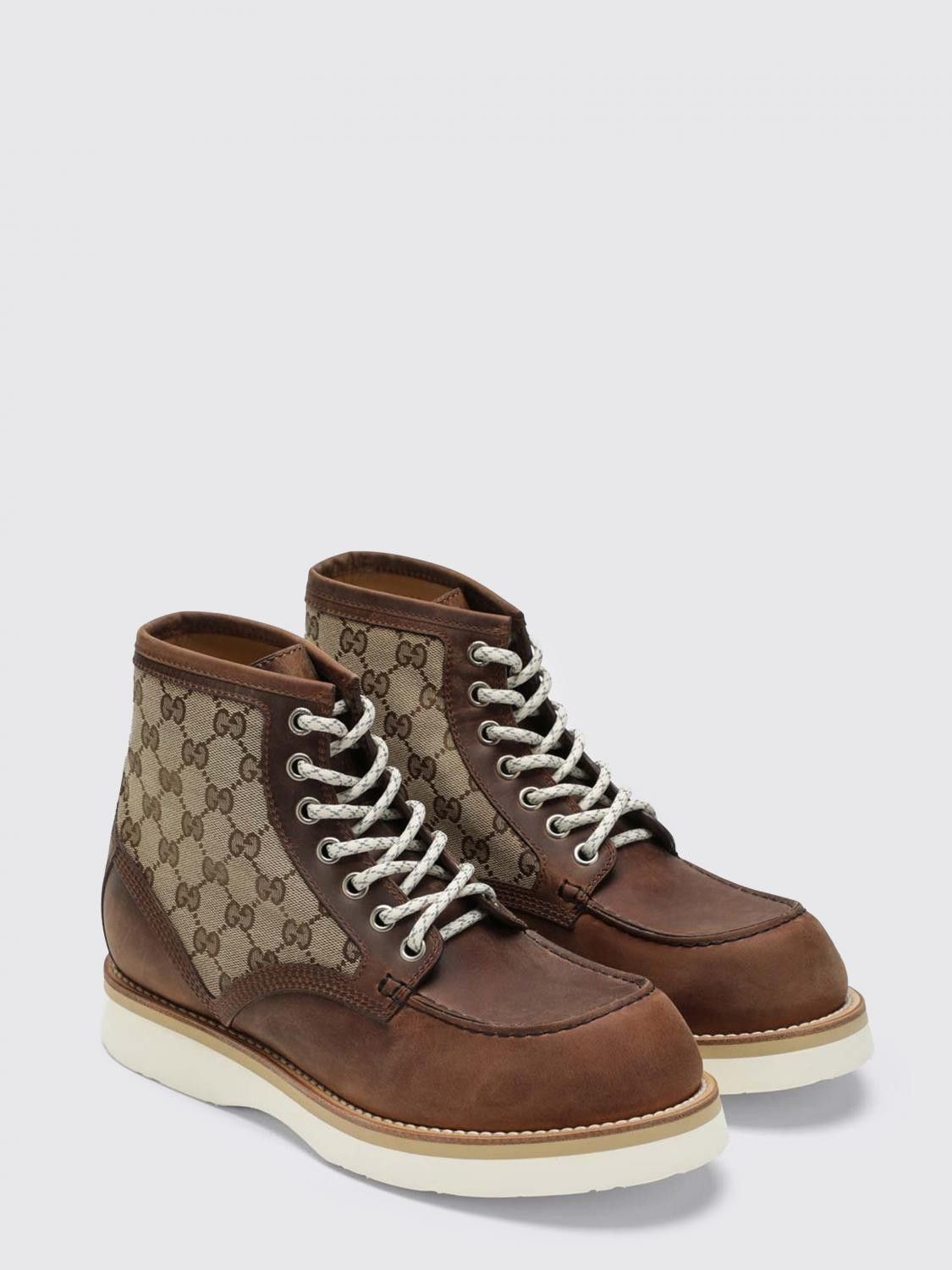Gucci Gucci Boot Men Beige Size US 10 / EU 43 - 2 Thumbnail
