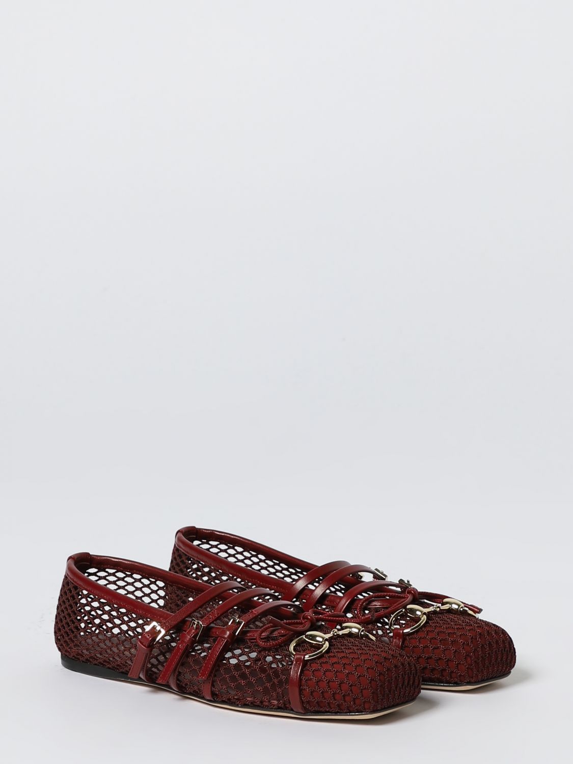 Gucci Gucci Ballet Flat Woman Burgundy Size US 10 / IT 40 - 2 Thumbnail