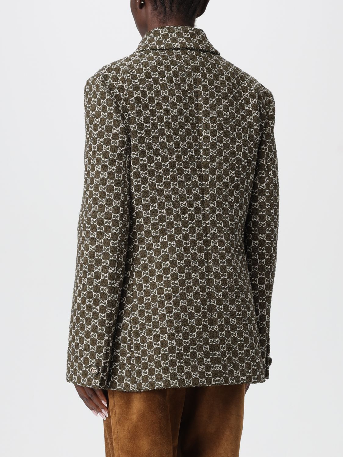 Gucci Gucci Jacket Woman Green Size M / US 6-8 / IT 42-44 - 3 Thumbnail