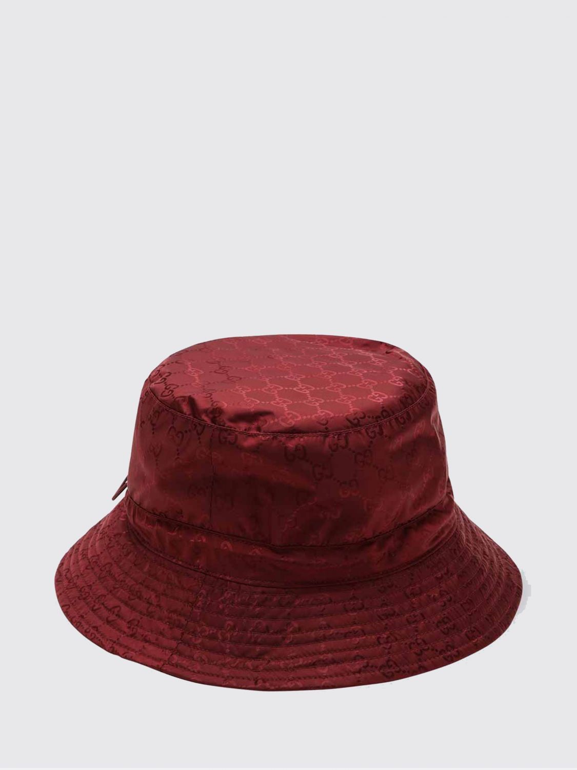 Gucci Gucci Hat Woman Burgundy Size ONE SIZE - 2 Thumbnail