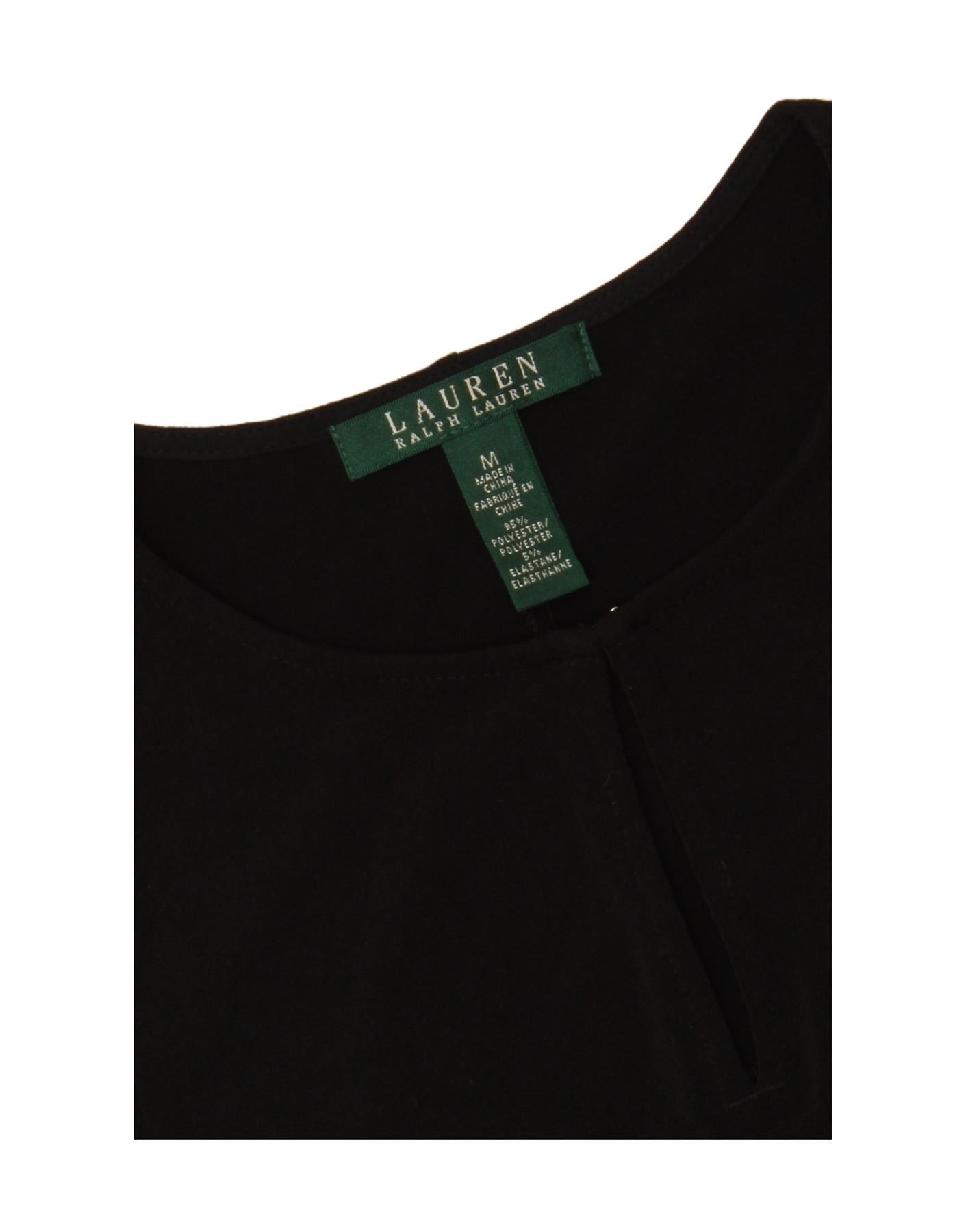 Ralph Lauren Womens Tunic Dress UK 14 Medium Black Polyester Size S / US 4 / IT 40 - 5 Thumbnail